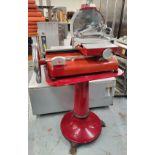 1 x FAC Manual Valono 350mm Flywheel Meat Slicer with Stand - Model: F350 - 240v - Dimensions: H80