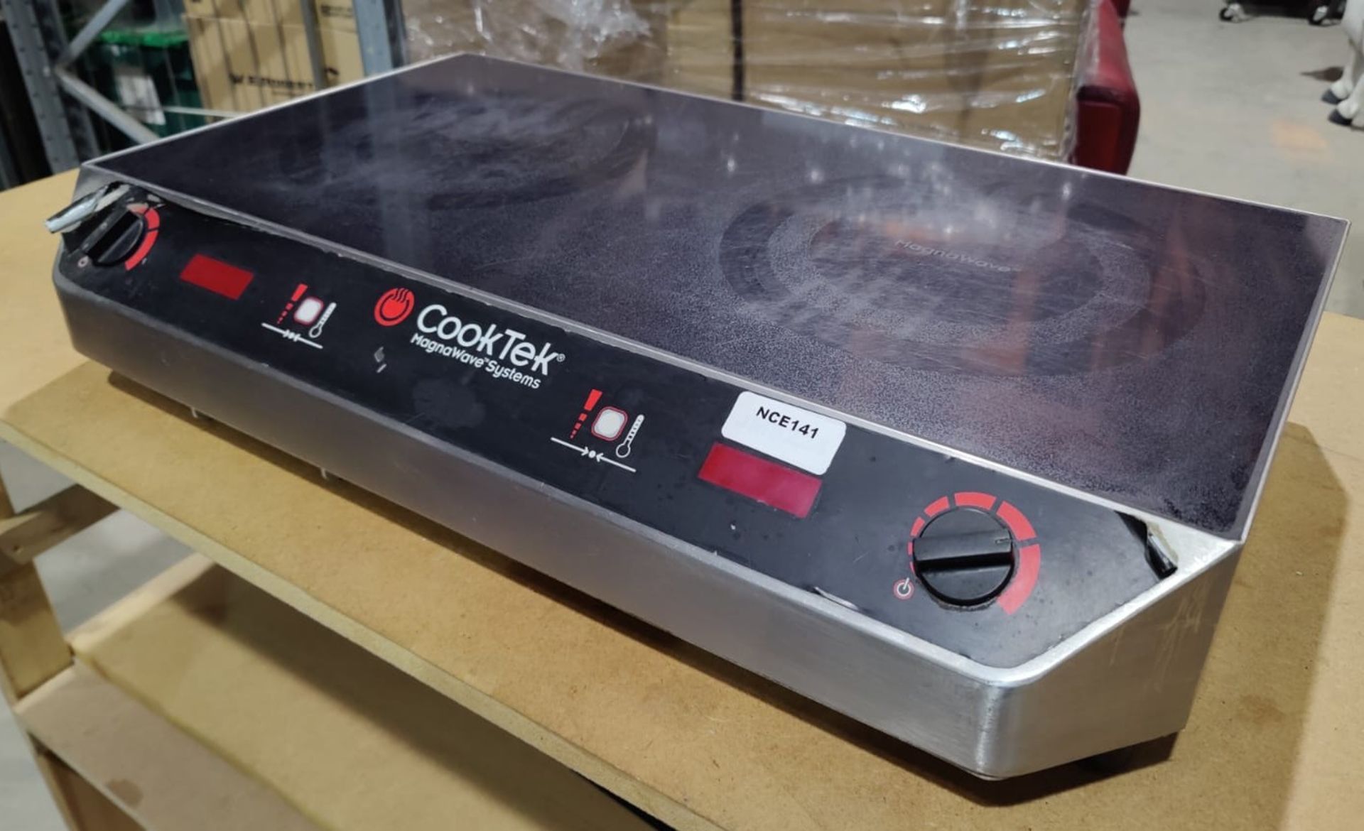 1 x CookTek MagnaWave Heritage Countertop Double Induction Cooktop - Model: MC2502S - RRP £5,400 - Image 2 of 7