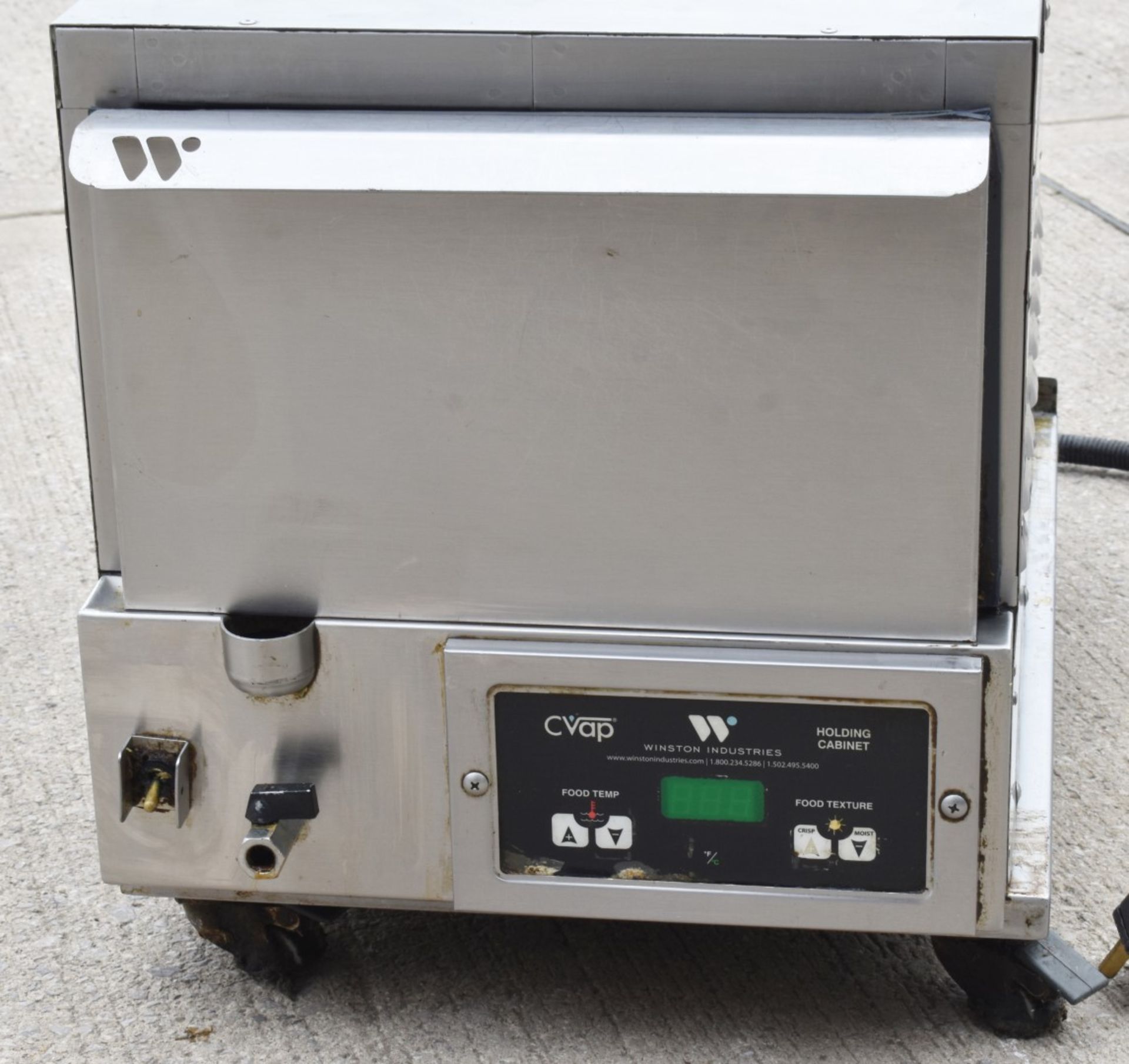 1 x Winston CVap Food Holding Cabinet - Model HBB0N1GV - 230v - Dimensions: H40 x W41 x D68 cms - Image 4 of 11