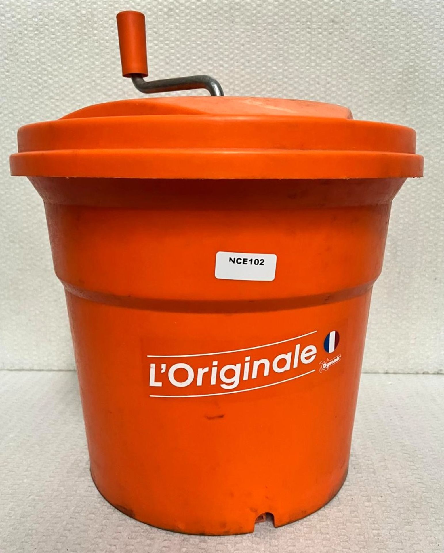 1 x L'Originale Large Dynamic Manual Salad Spinner for Commercial Kitchens - Dimensions: H54 x W44 x