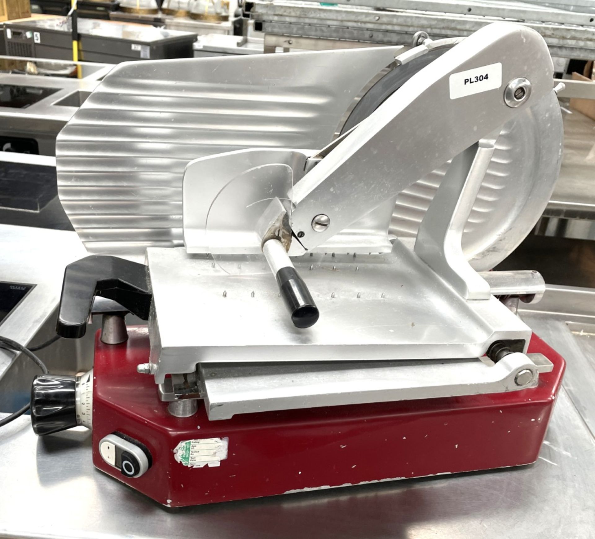 1 x FAC Vertical 300mm Meat Slicer - Model: F300TS-V - 240v