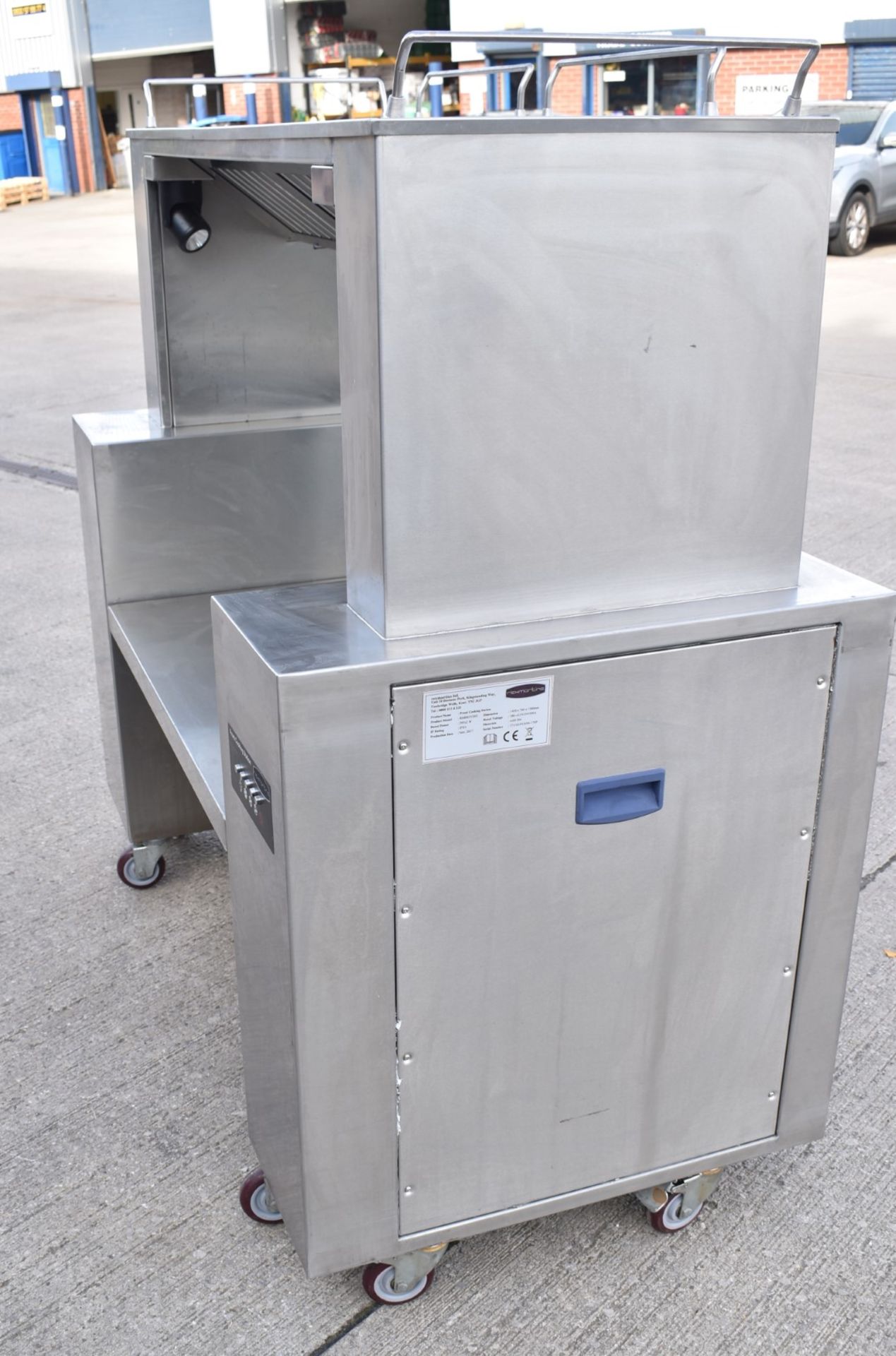 1 x Rexmartins Front Cooking Station For Griddles etc - Cooking Appliance Station With Lights - Image 3 of 17