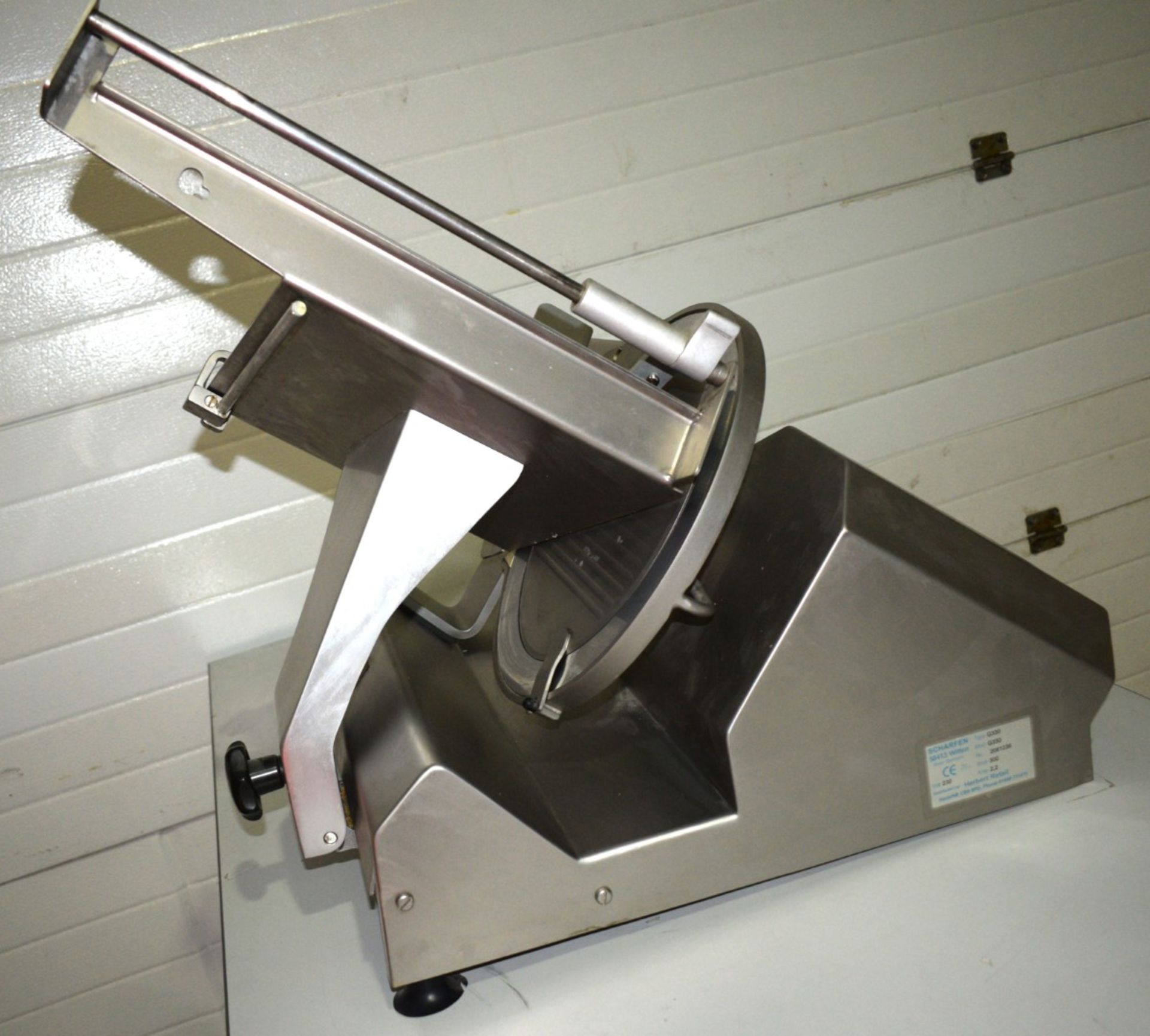 1 x Scharfen G330 mm 13" Gravity Bacon Deli Butchery Slicer - 230w - RRP £2,878 - Image 2 of 12