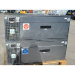 1 x Adande Twin Undercounter Two Drawer Refrigerator - Side Engine VCS Series - RRP £5,600
