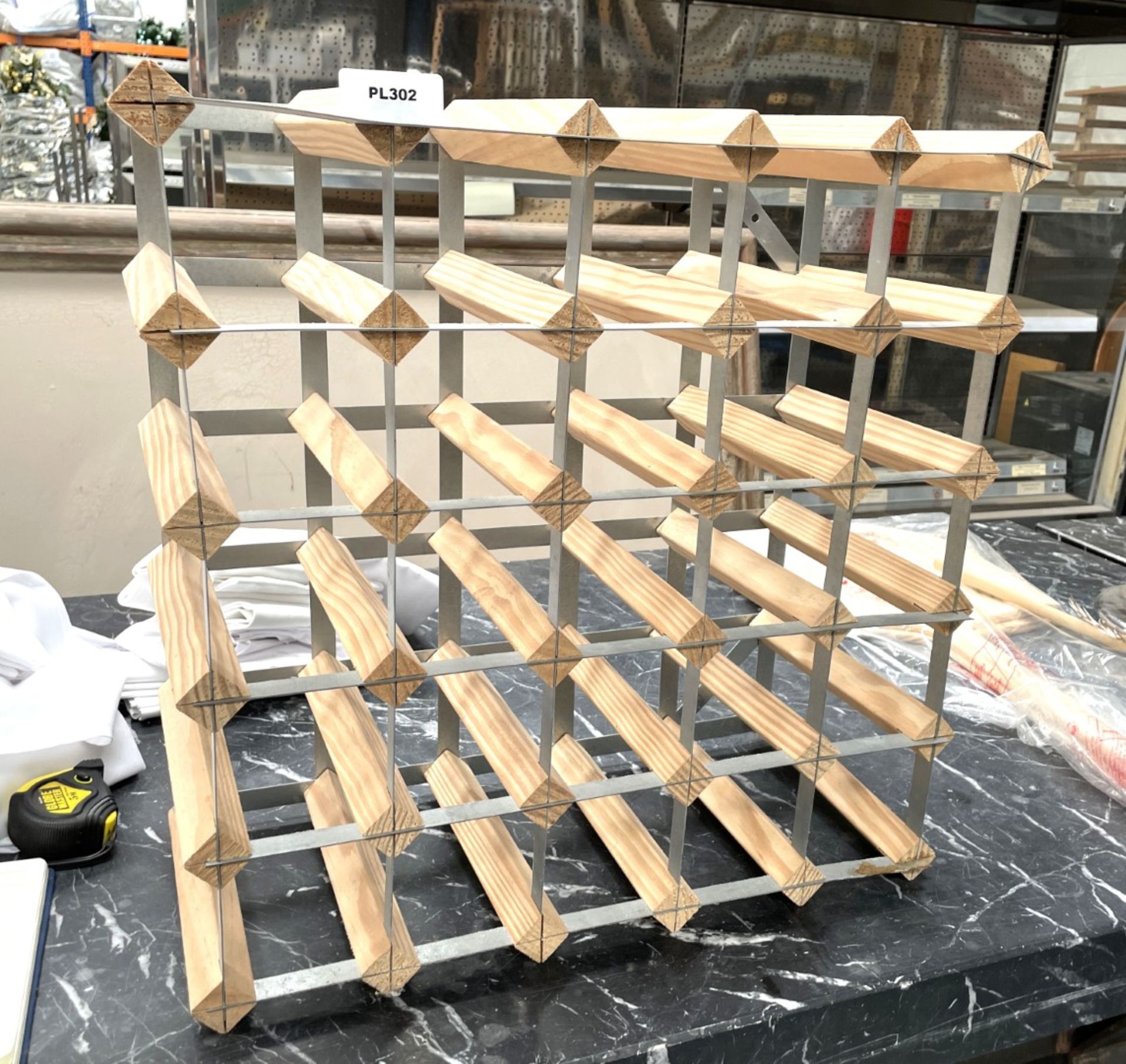 1 x Wine Bottle Rack - 25 Bottle Capacity - Ref: PL302 - Removed from a Restaurant - Image 6 of 6