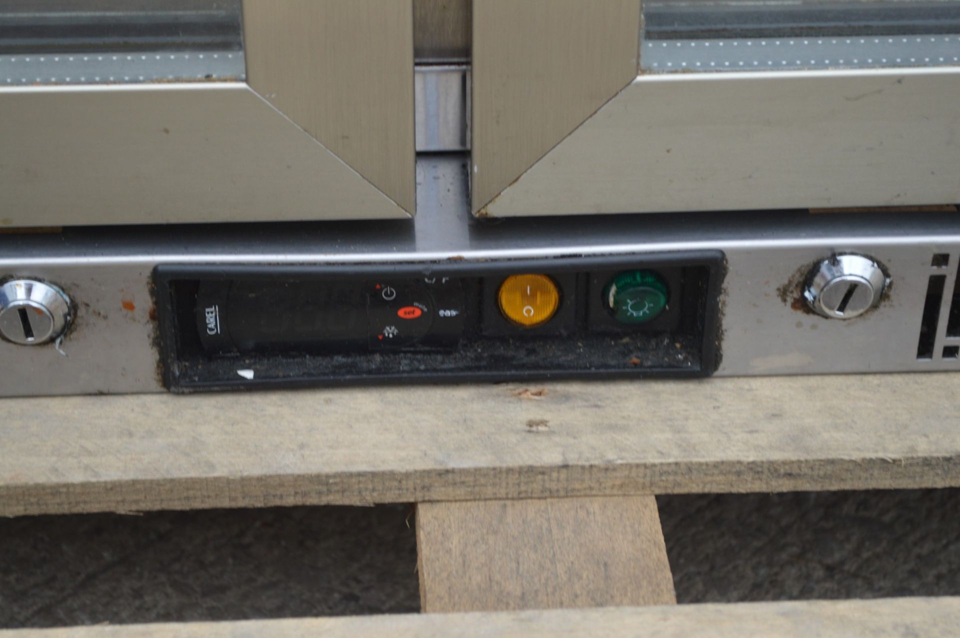 1 x Gemma Stainless Steel Two Door Backbar Bottle Cooler - Image 8 of 10