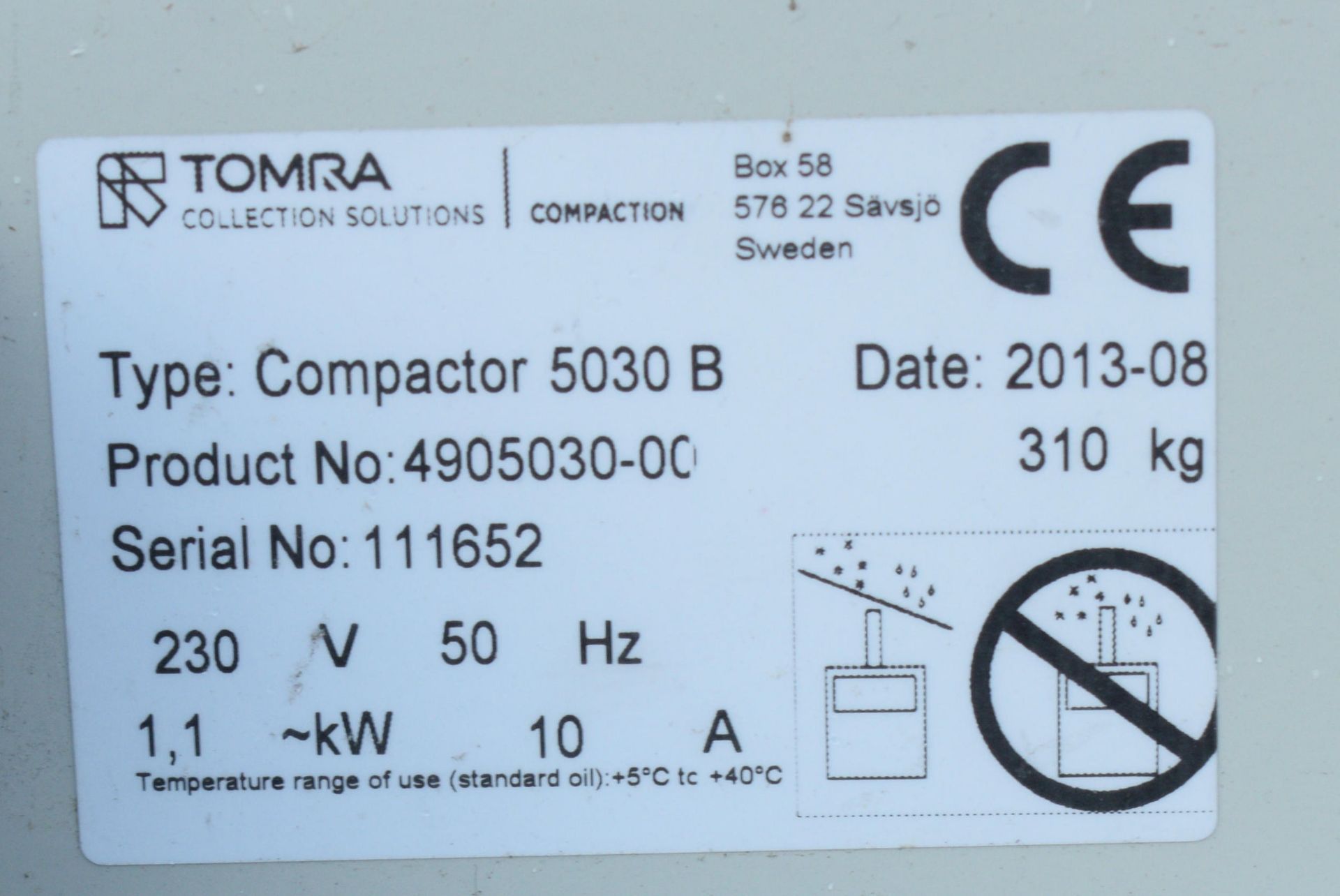 1 x ORWAK 5030 In-Bag Waste Compactor - Image 12 of 14