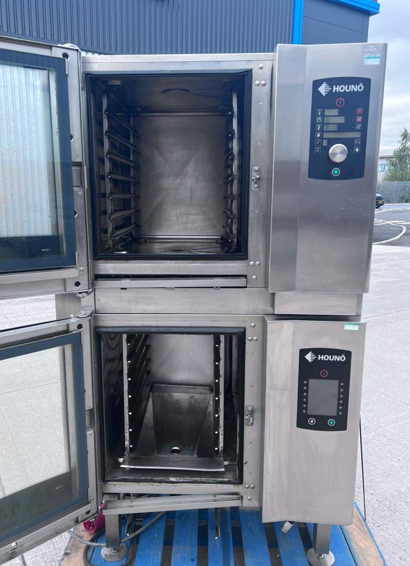 1 x Houno Double 6 Grid Stacked Combi Oven - Model: C 1.06 / CPE 1.06 - Image 8 of 13