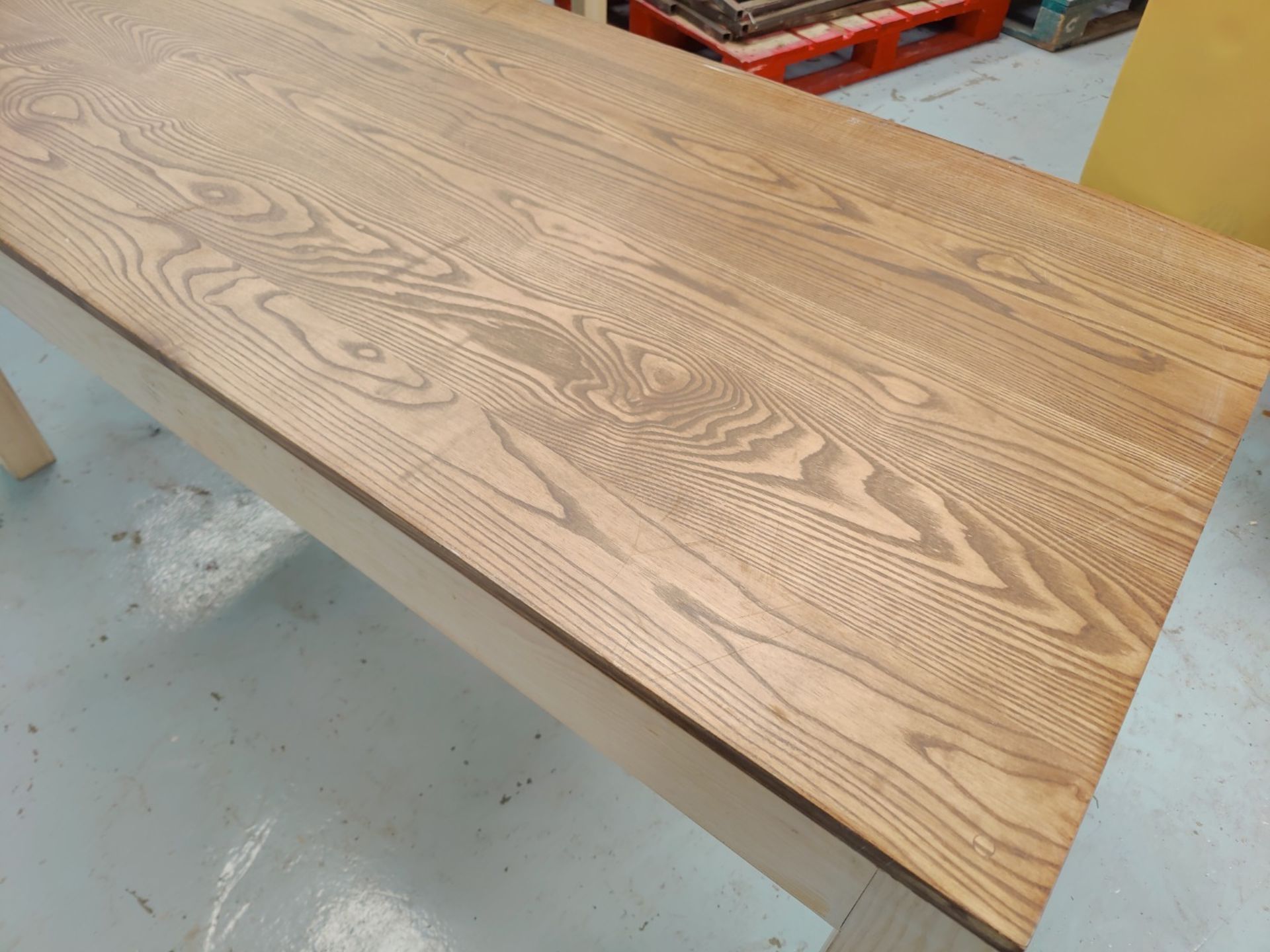 1 x Large 1.6m Banqueting Restaurant Dining Table - Dimensions: H75 x W160 x D70 cms - Image 9 of 11