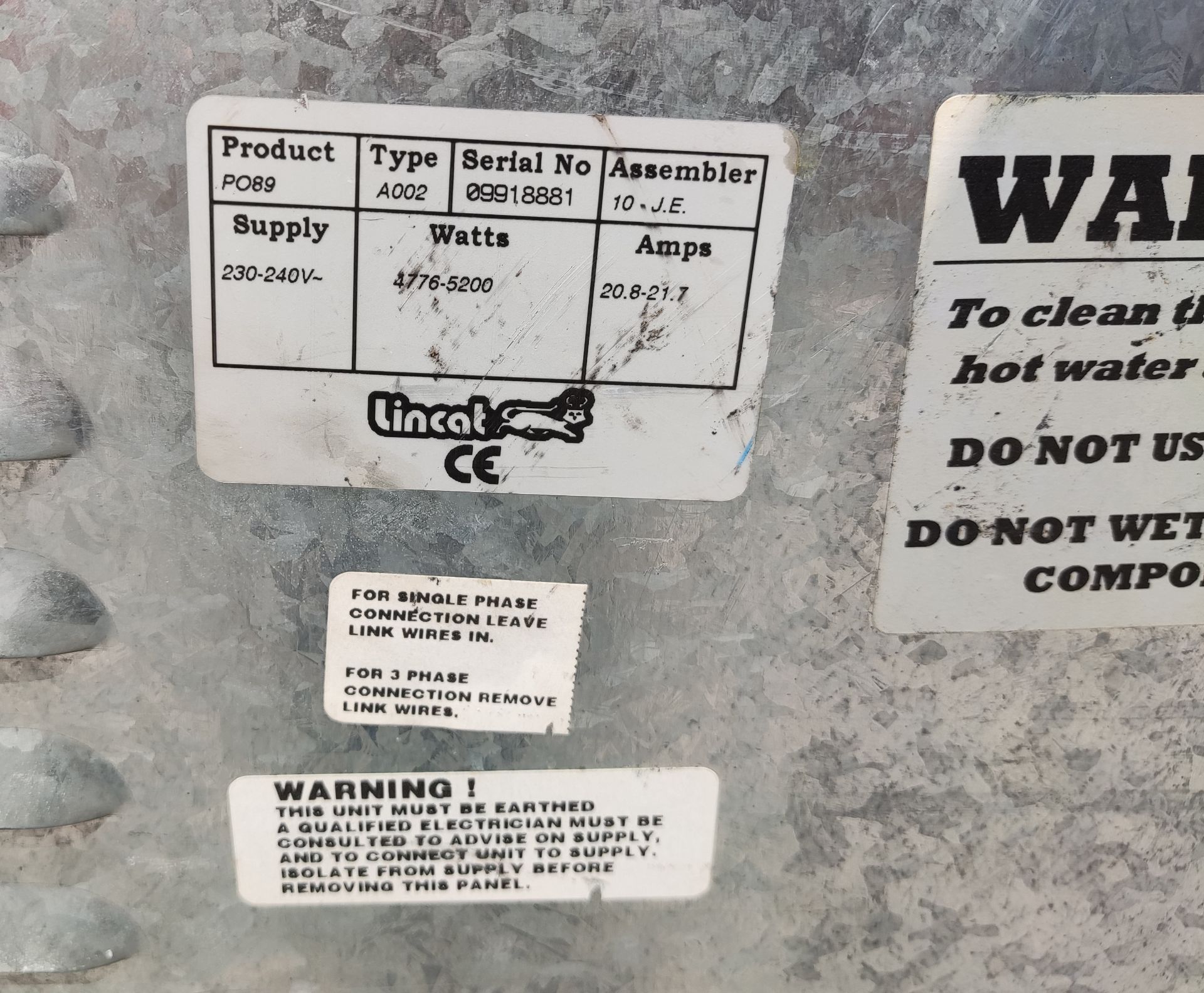 1 x LINCAT Panache Countertop Pizza Oven - Model Po89 - Single Phase - RRP £1,745.00 - Image 3 of 23