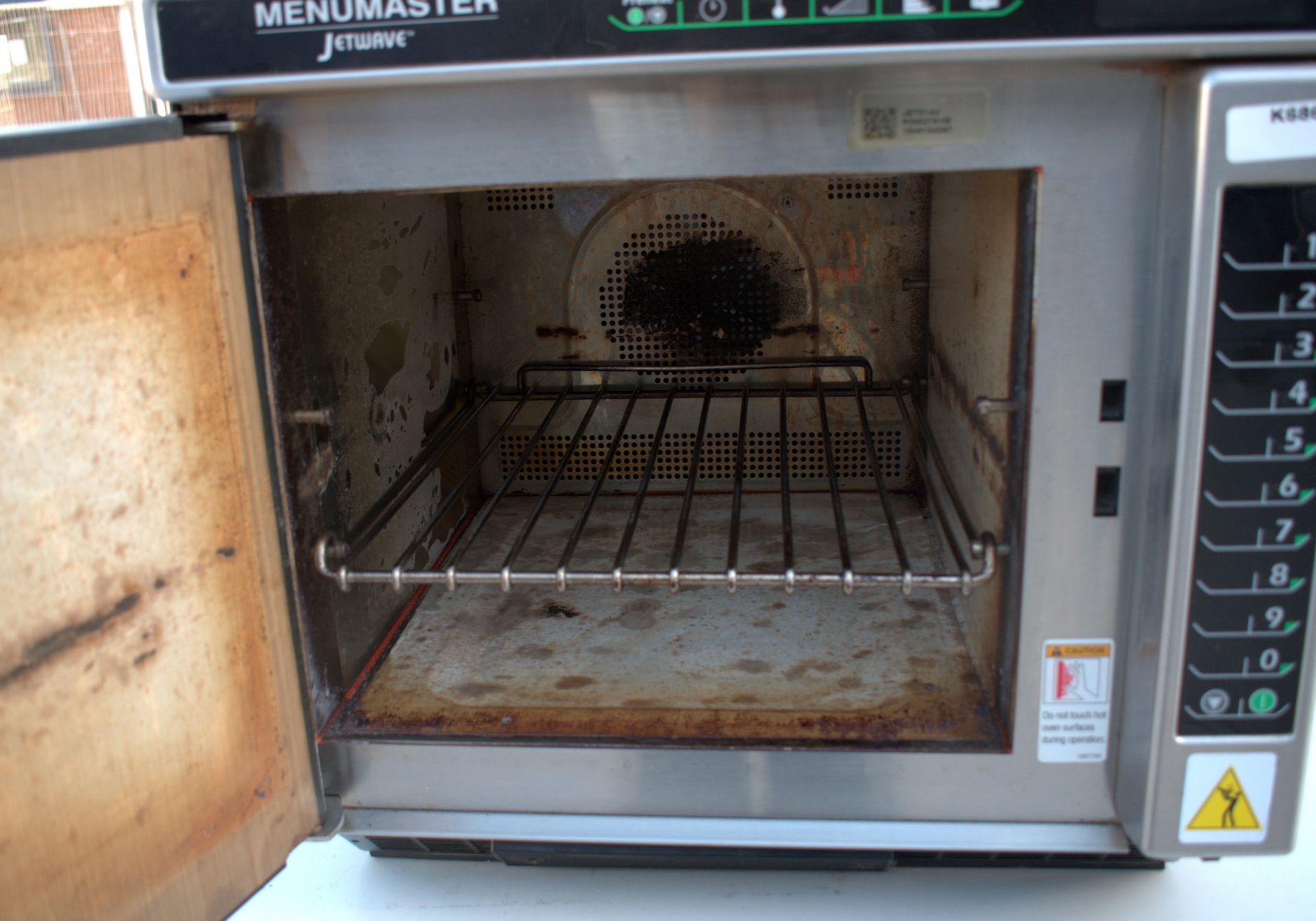 1 x MENUMASTER Jet514U Jetwave High Speed Combination Microwave - Image 3 of 11