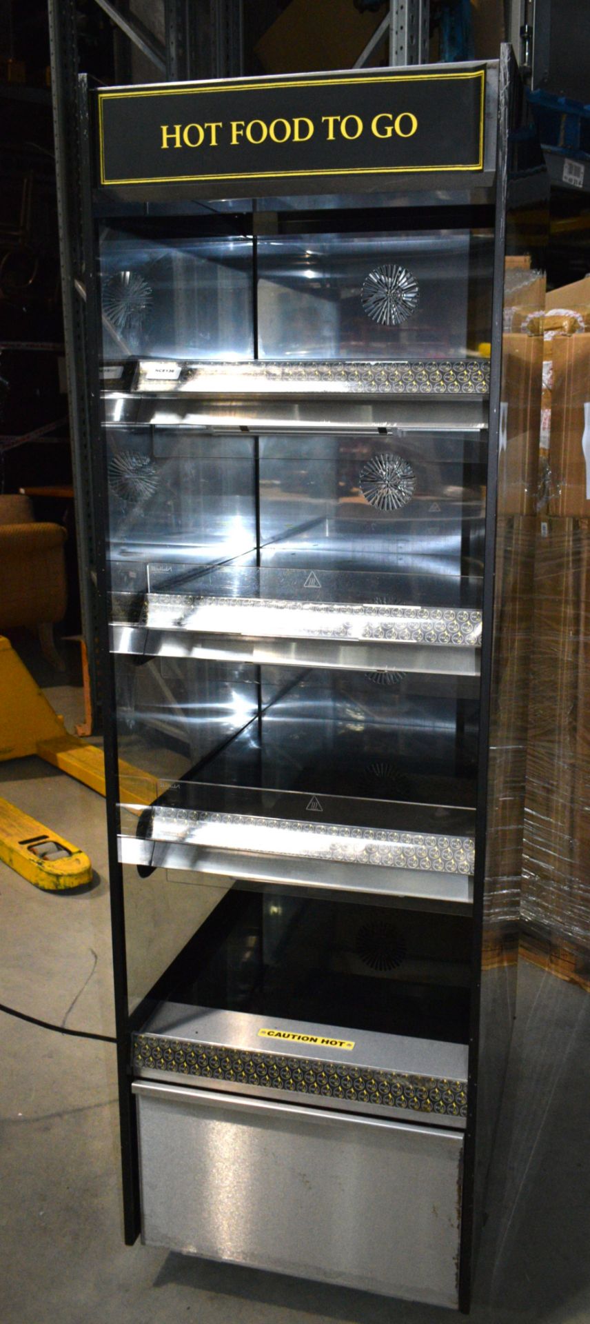1 x Nuttall Flexeserve Zone 4 Tier Merchandise Heated Display Grab and Go Unit - Dimensions: H187 - Image 8 of 10