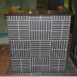 1 x Waiter Station Featuring a Bespoke Tiled Finish, Granite Top with Space for Epos and Storage