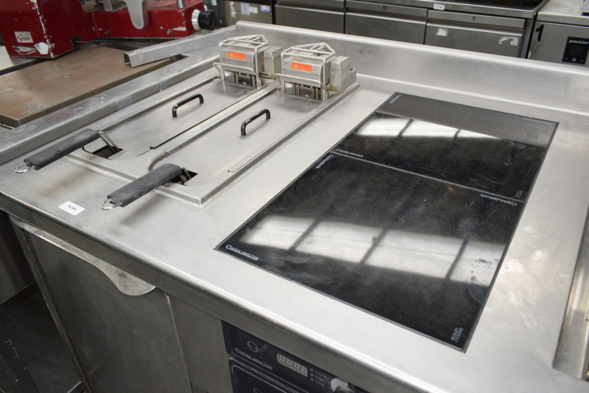 1 x Control Induction 3.6m Cookline Wall Suite for Commercial Kitchens - Features a FriFri Twin Tank - Image 42 of 55