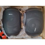 2 x BiAmp MASK6CT-BL 6.5" 2 way Clickmount Loudspeaker - 150w @ 16 ohms, IP64, 100v