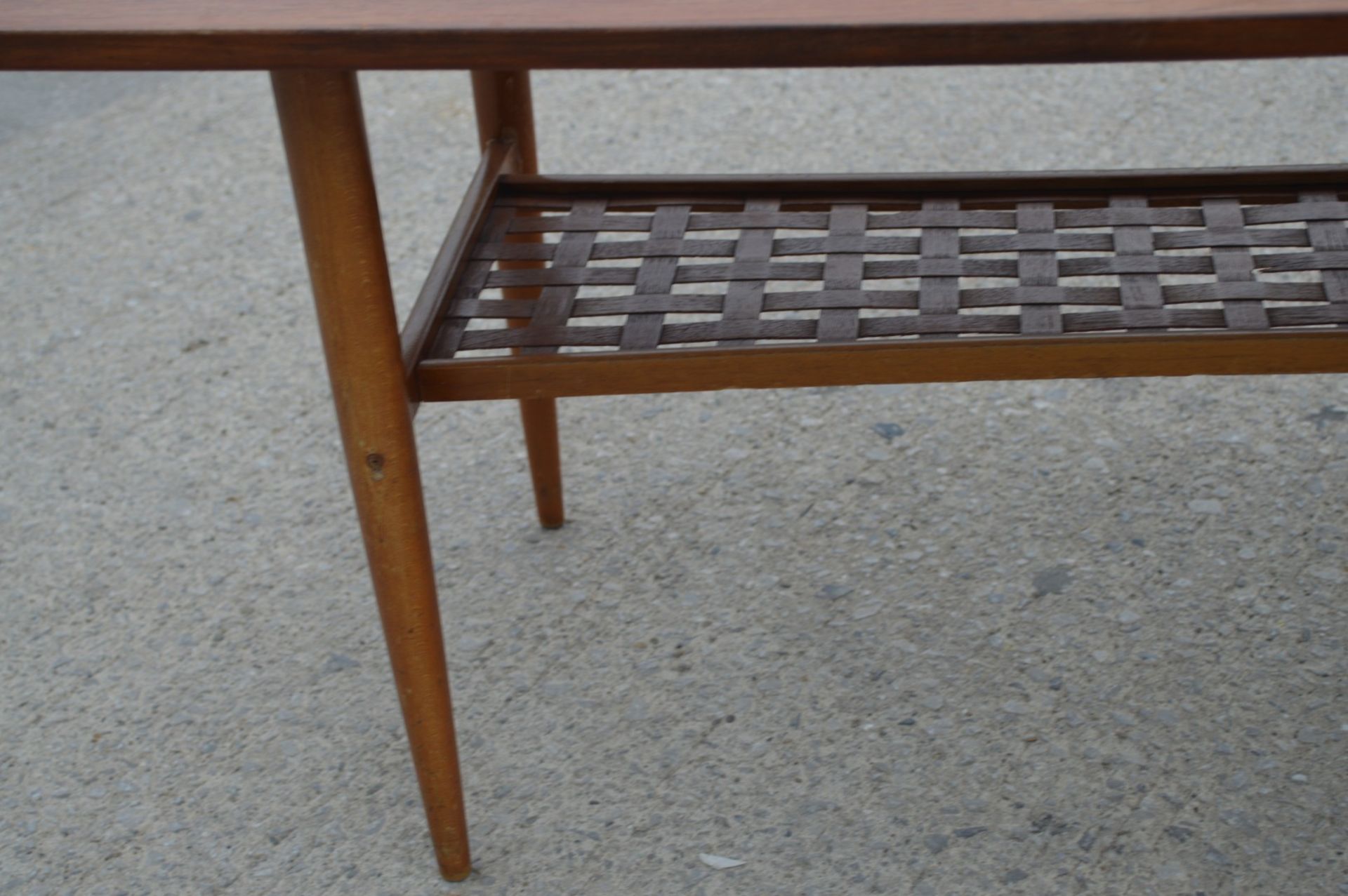 1 x Mid Century Scandinavian Teak Coffee Table Designed by Albert Larson - H50 x W136 x D54 cms - Image 16 of 16