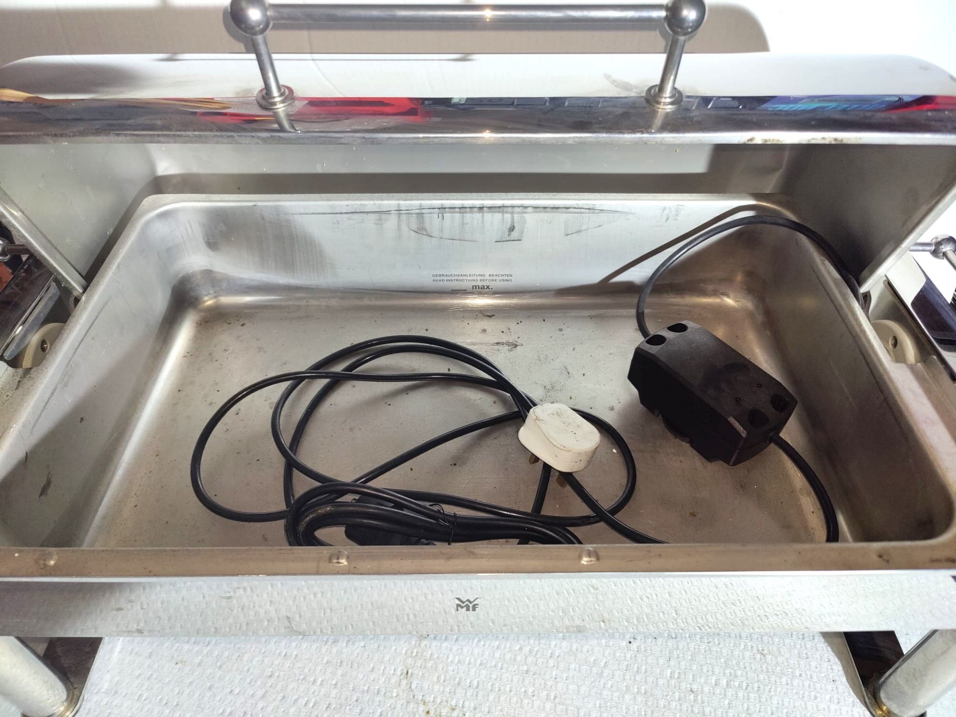1 x Stainless Steel WMF Electric Roll Top Chafing Dish - 240v - Approx Dimensions: H46 x W72 x D34 - Image 2 of 5
