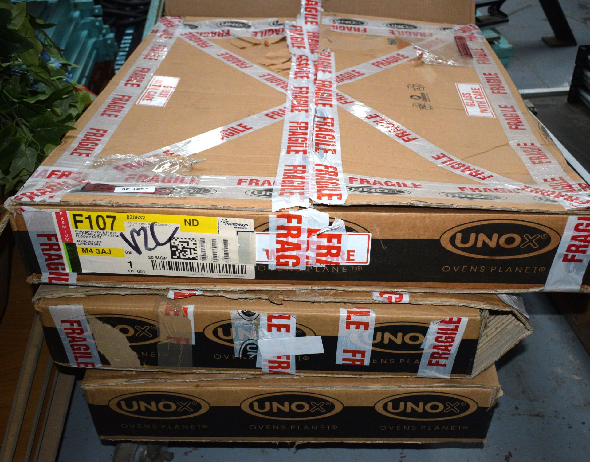 1 x Assorted Collection of Unox Oven Parts - Includes Three Boxes