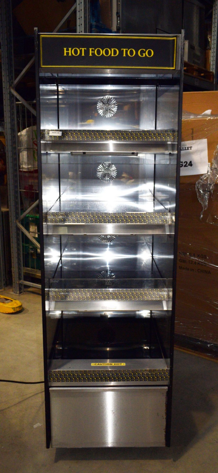 1 x Nuttall Flexeserve Zone 4 Tier Merchandise Heated Display Grab and Go Unit - Dimensions: H187 - Image 7 of 10