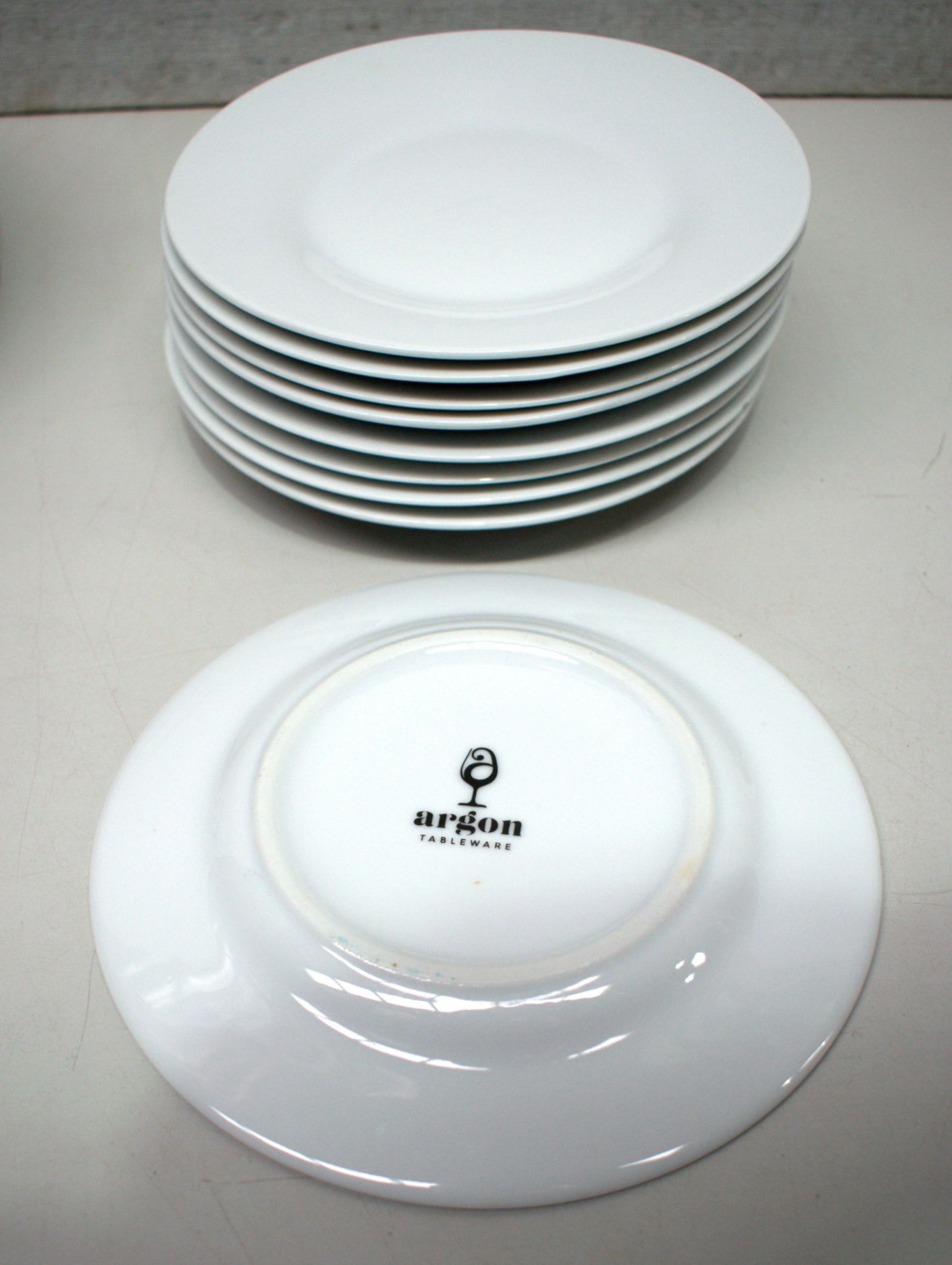 15 x Assorted White Plates - Image 5 of 12
