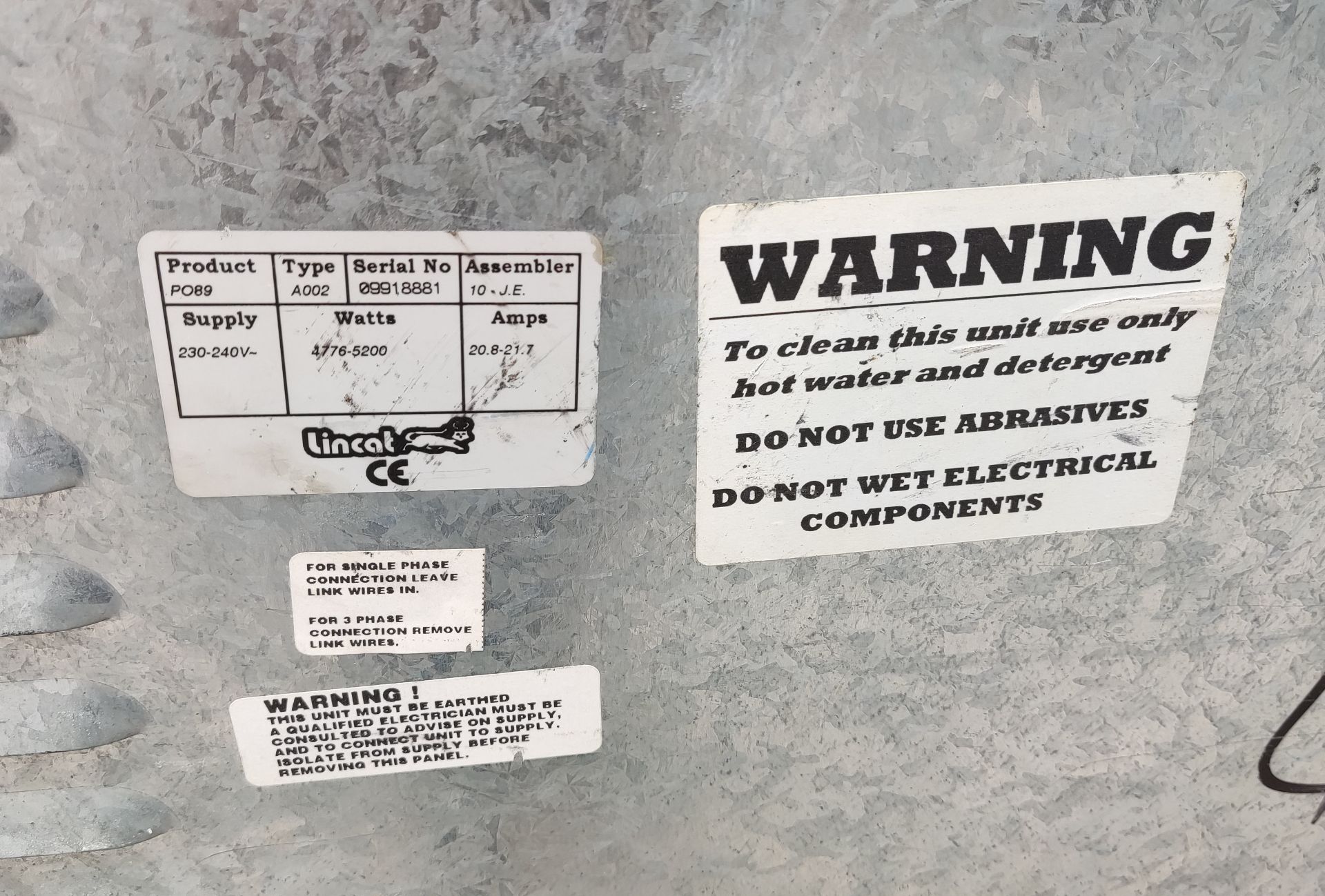 1 x LINCAT Panache Countertop Pizza Oven - Model Po89 - Single Phase - RRP £1,745.00 - Image 10 of 23