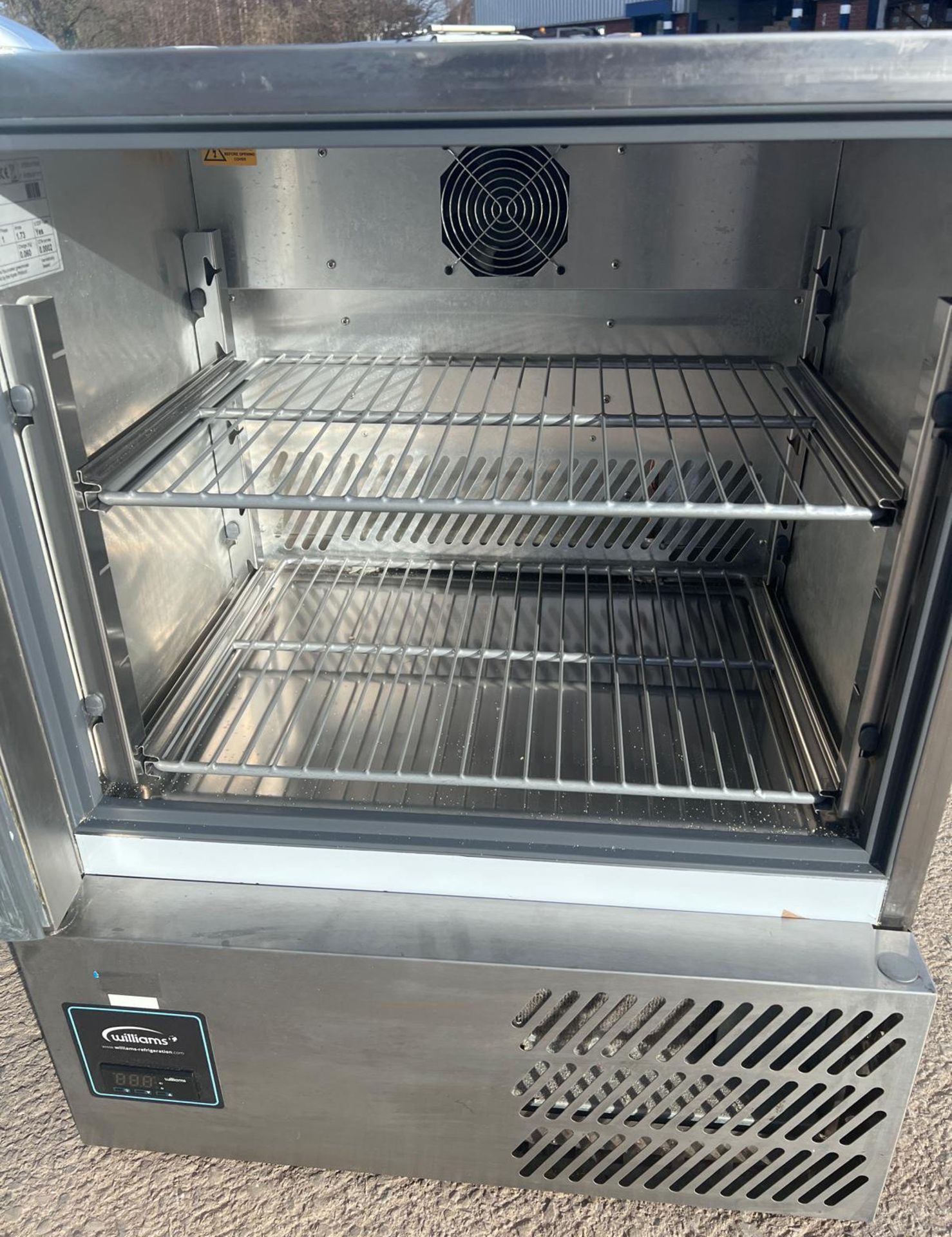 1 x WILLIAMS H5Uc Hc R2 Single Door Under-Counter Stainless Commercial Fridge - Image 16 of 16