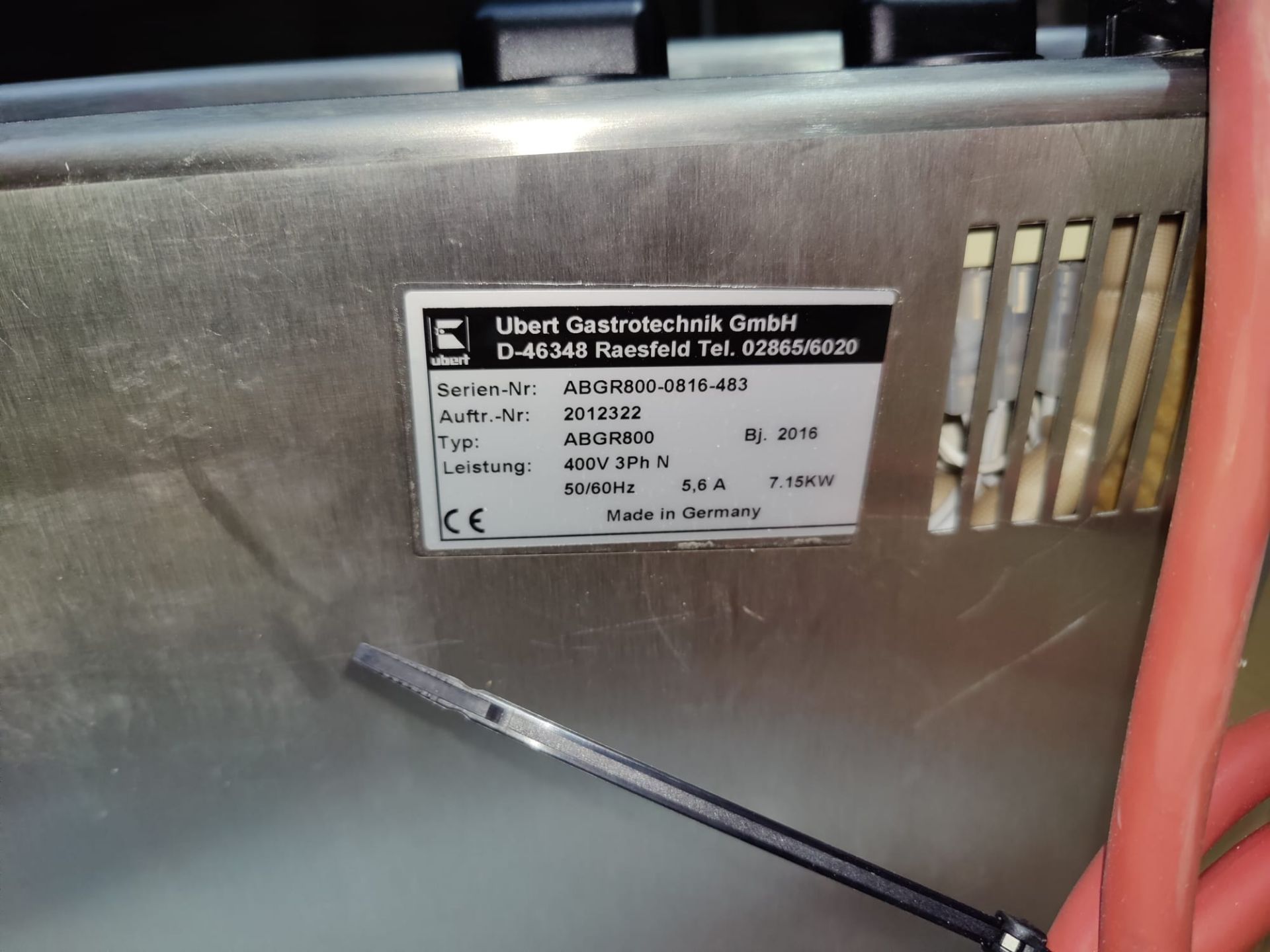 1 x Ubert ABG800 Electric Action Roasting Unit Chargrill - New and Unused with Manual - RRP £7700 - Image 3 of 10