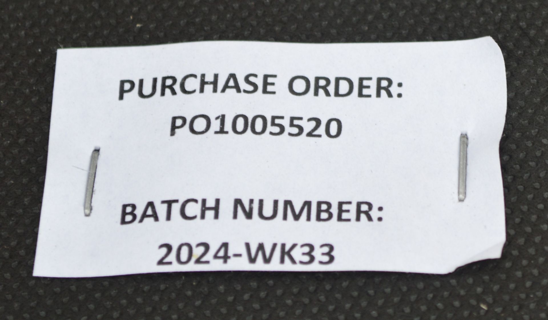 6 x Vintage Red Ribbed Style Faux Leather Dining Chairs - Dimensions: H80 x W43 x D45 cms - Image 7 of 7