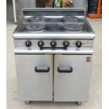 1 x Falcon Four Plate Electric Range Cooker - Dimensions: H87 x W70 x D66 cms