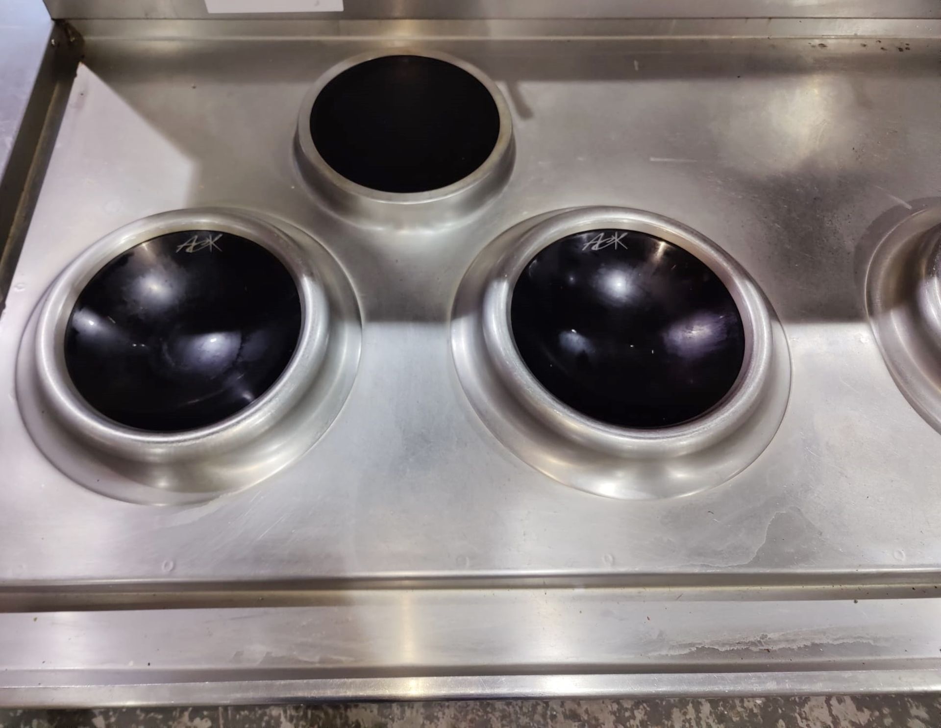 1 x ACK Manufacturing INDUCTION WOK For Commercial Kitchens - Dimensions: H83 x W218 x D97 cms - Image 5 of 20