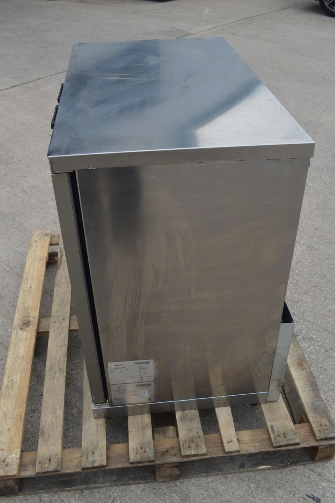 1 x Gemma Stainless Steel Two Door Backbar Bottle Cooler - Image 9 of 10