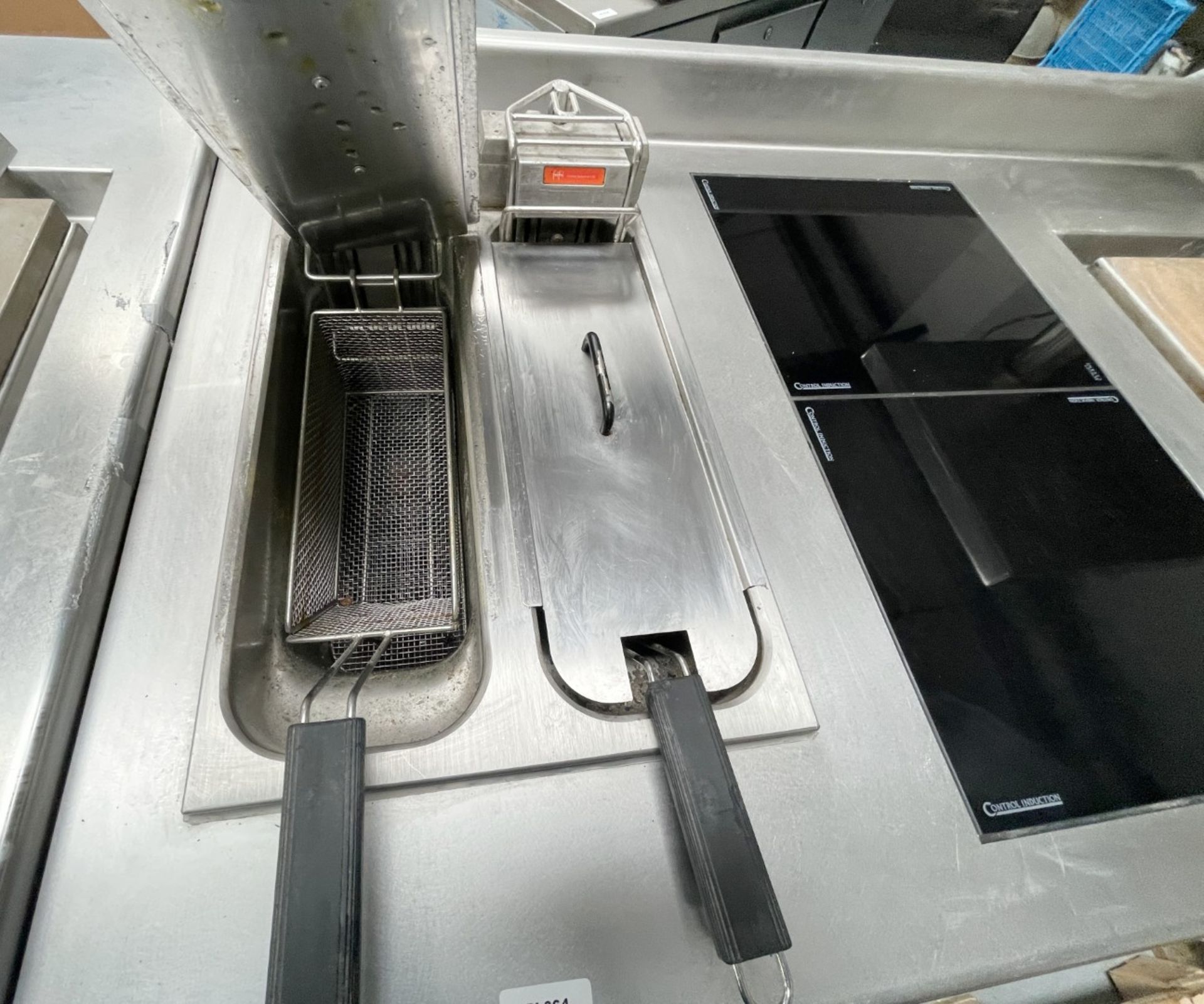 1 x Control Induction 3.6m Cookline Wall Suite for Commercial Kitchens - Features a FriFri Twin Tank - Image 14 of 55