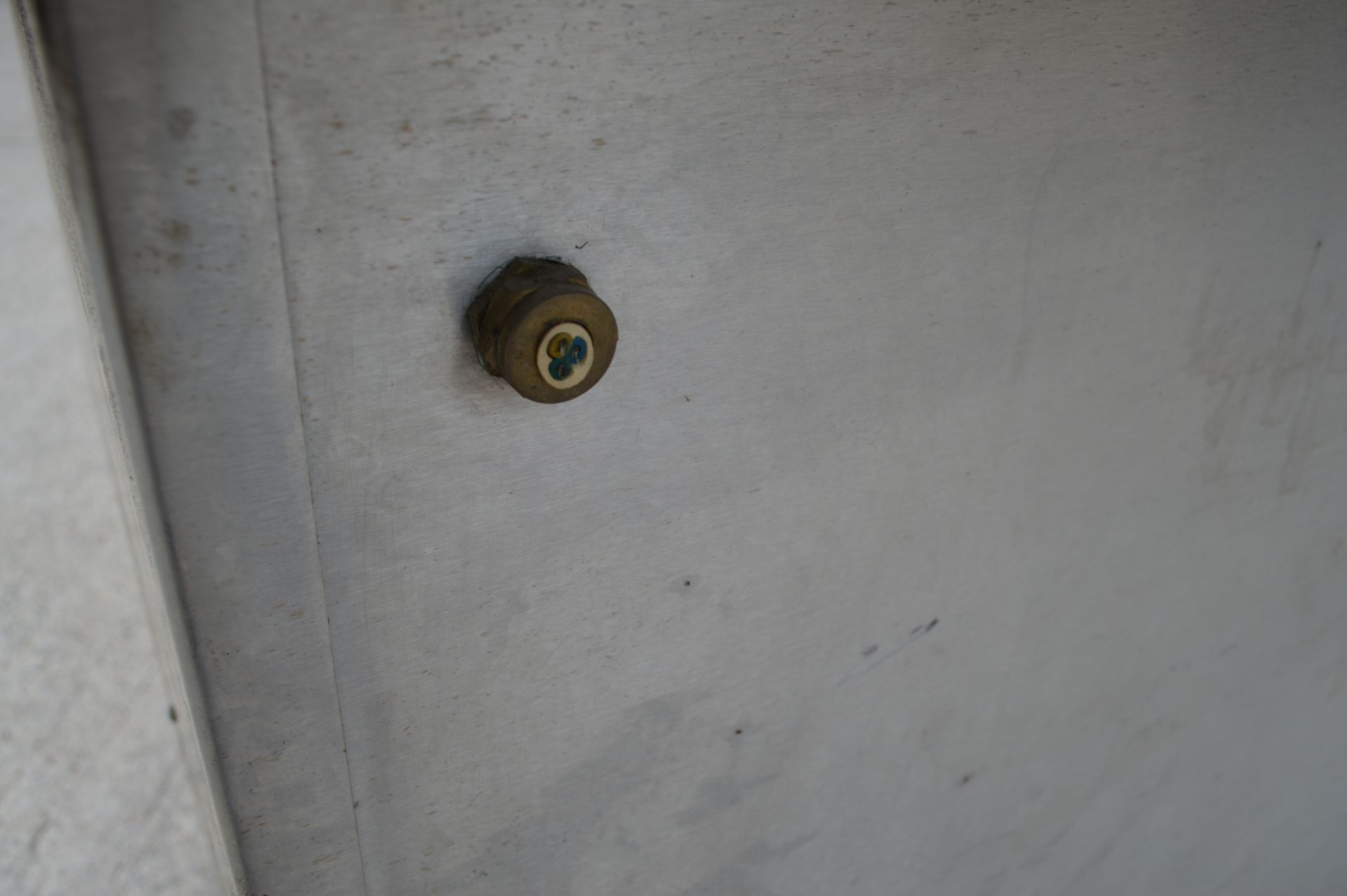 1 x Stainless Steel Two Door Heated Warming Cabinet with Preparation Surface and Castor Wheels - Image 8 of 10