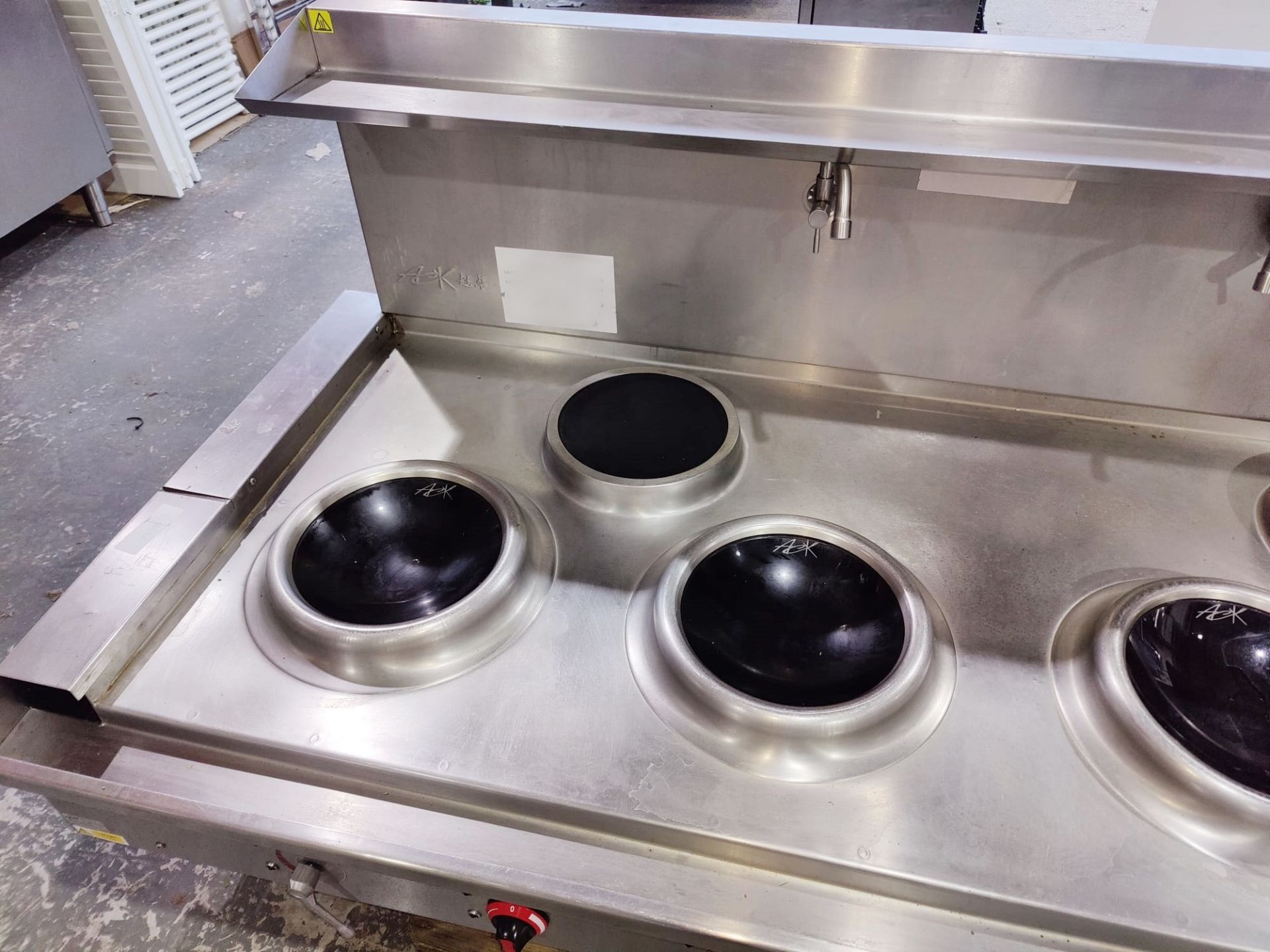 1 x ACK Manufacturing INDUCTION WOK For Commercial Kitchens - Dimensions: H83 x W218 x D97 cms - Image 20 of 20