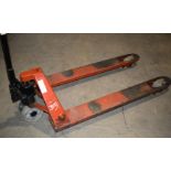 1 x BT Pallet Pump Truck - Fork Length: 120cm x Fork Width: 68cm - Good Working Order