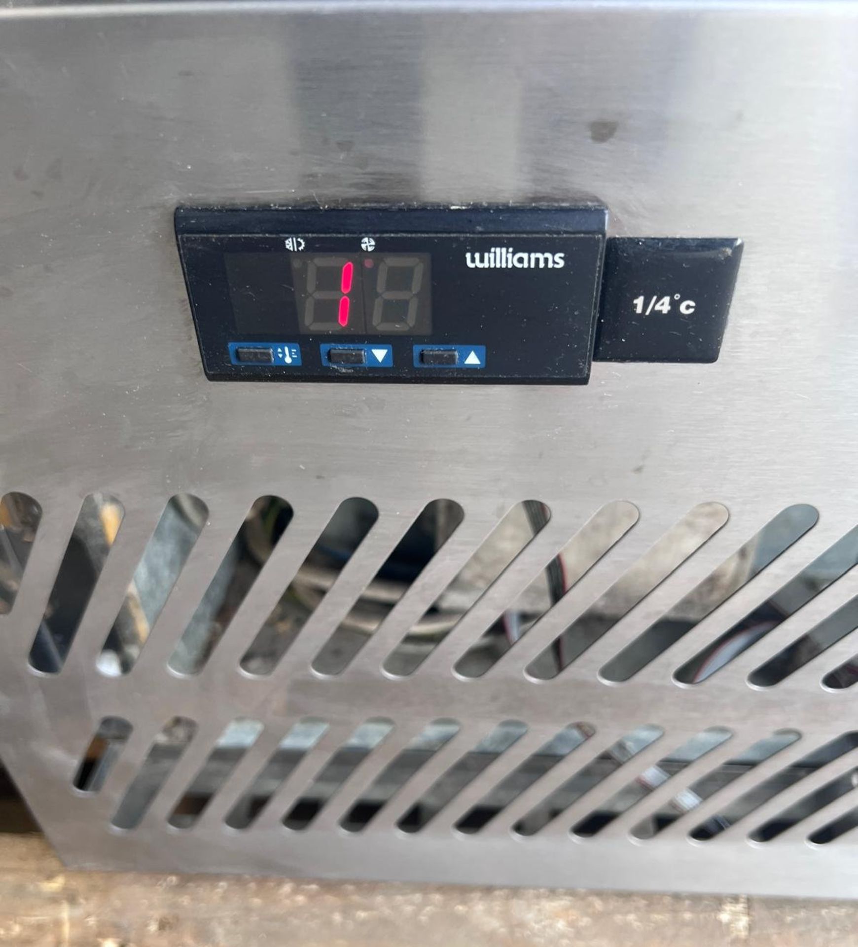 1 x WILLIAMS H5Uc-Wb Single Door Under-Counter Stainless Commercial Fridge - Image 6 of 16