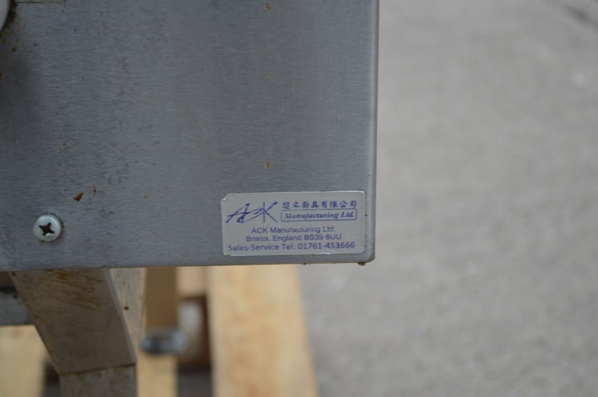 1 x ACK Heavy Duty Two Burner Wok Range Cooker - Natural Gas - Manufactured in 2023 - Image 15 of 18