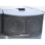 1 x Funktion-One F55 Ultra Compact 60w RMS Loudspeaker - Includes Wall Bracket - Colour: Black