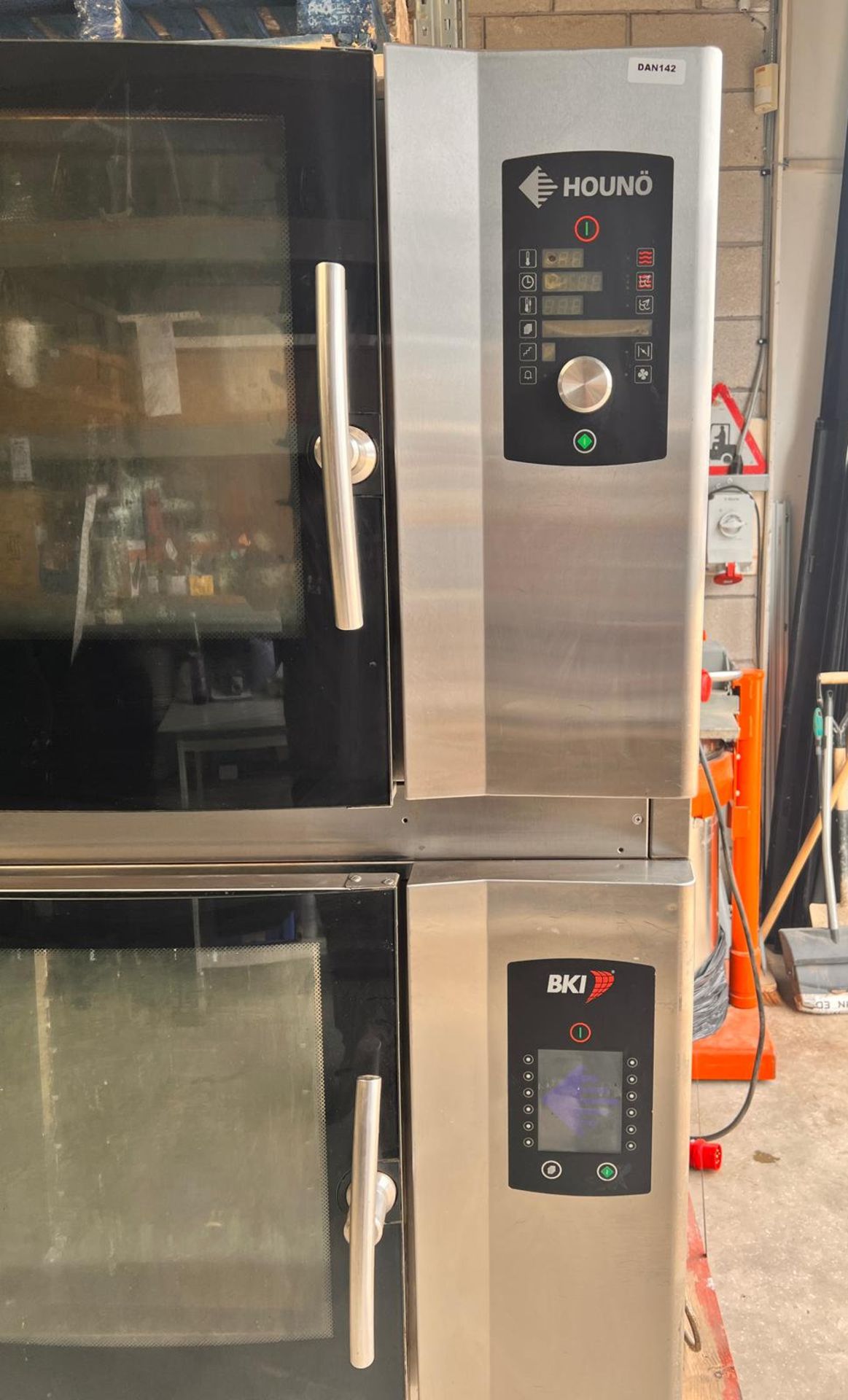 Houno Double Stacked Commercial Catering Ovens - Includes 2 x Houno C.106 Ovens - 3 Phase - Image 13 of 28