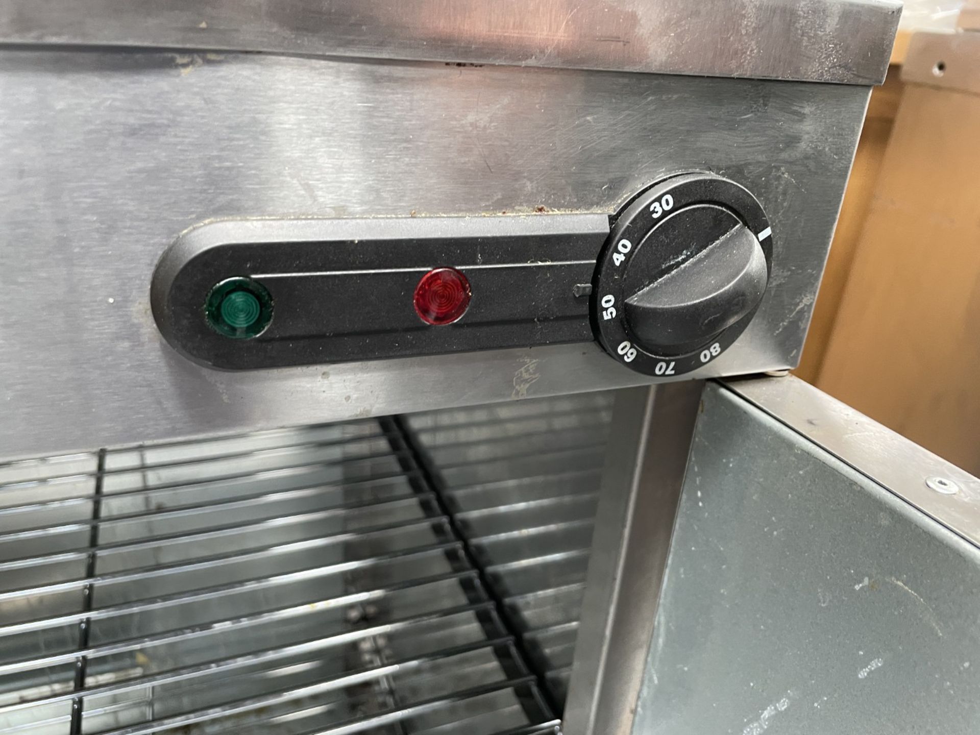 1 x Parry 9214 Double Door Hot Cupboard Plate Warmer - 240 Plate Capacity - Temperature control - Image 3 of 9