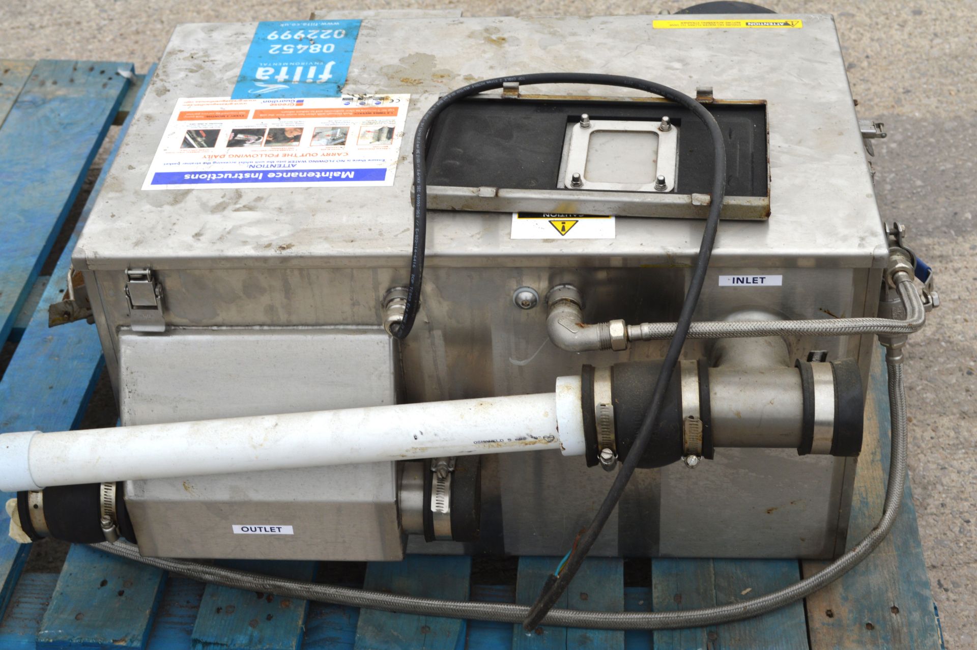 1 x Grease Guardian Filteration System for Passthrough Dishwashers - Dimensions: H35 x W70 x D57 cms - Image 8 of 12