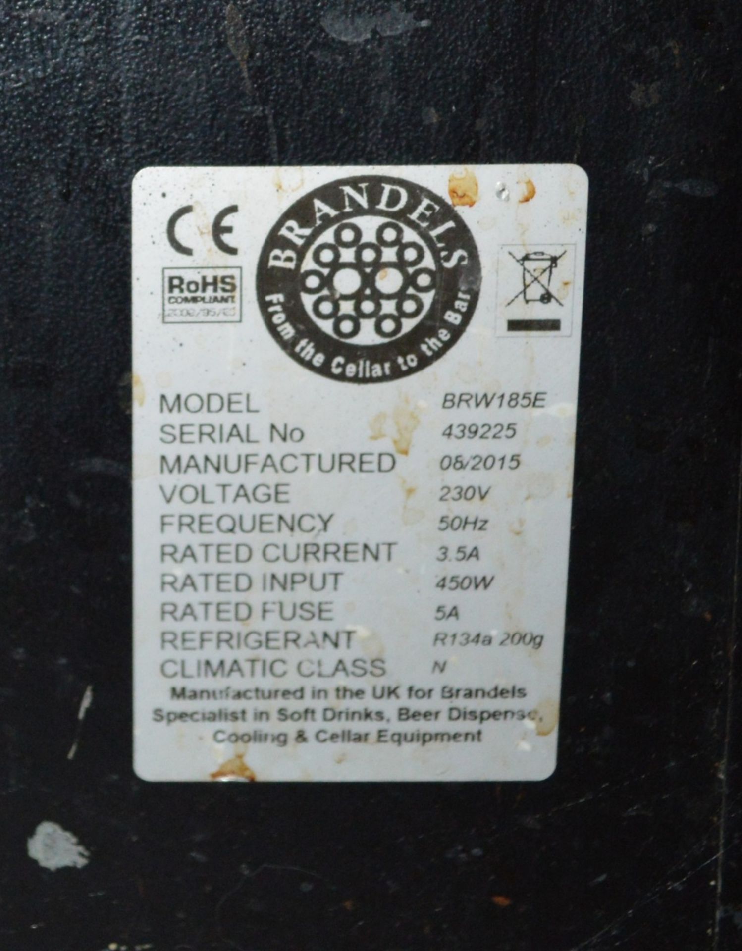 1 x Brandels BRW185E High Performance Midi Remote Hydrocarbon Cooler - RRP £987 - Image 9 of 9