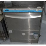 1 x Meiko FV.40.2G Undercounter Glass Washer - 3 Phase - Dimensions: H75 x W60 x D60 cms - Removed
