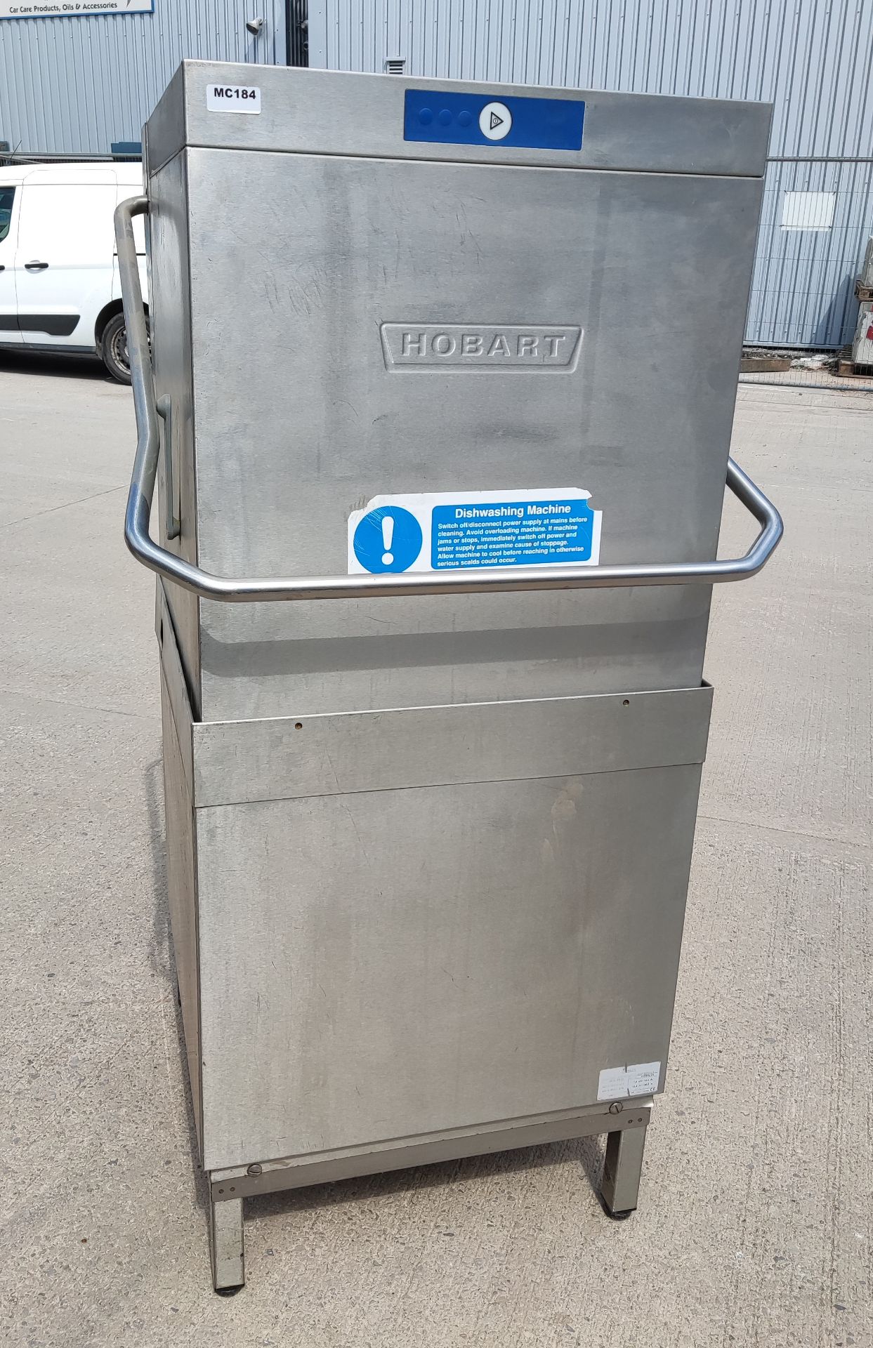 1 x Hobart AMXXRS-30 Commercial Pass Through Dishwasher - 3 Phase