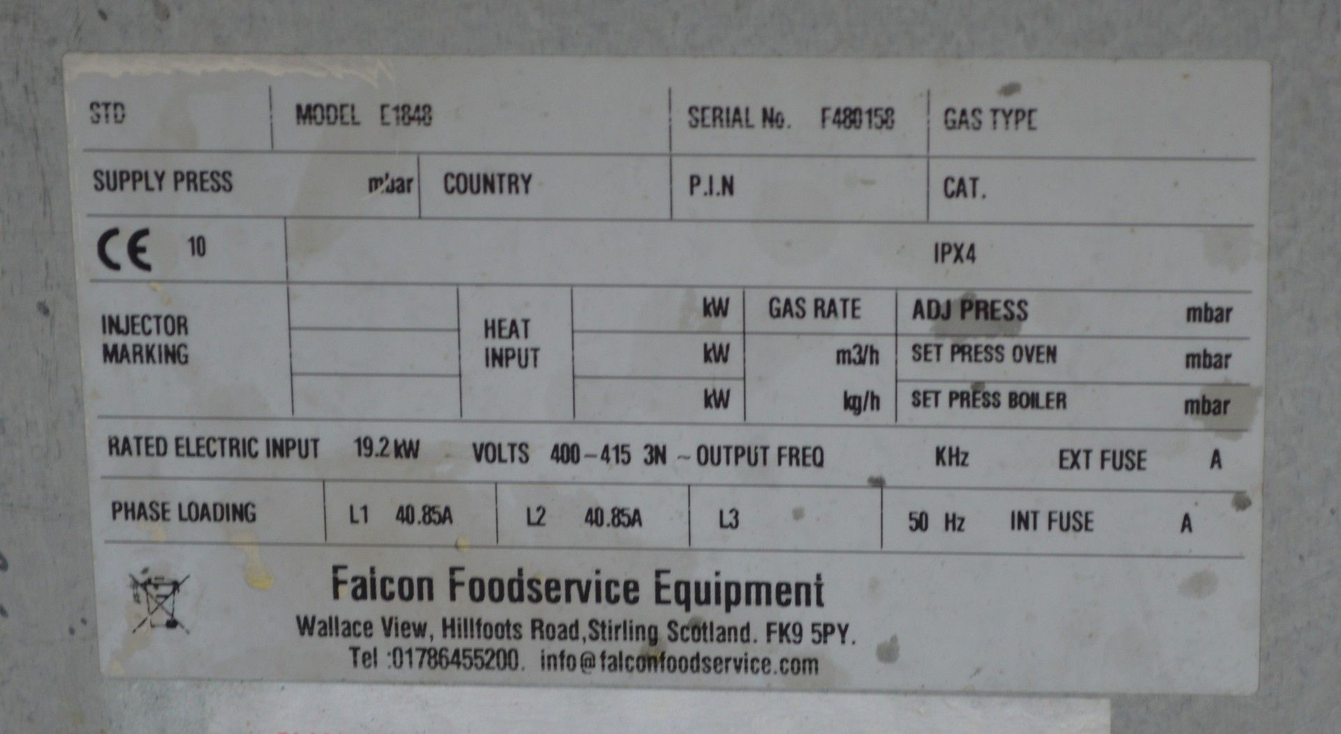 1 x Falcon E1848 Heavy Duty Twin Tank Electric Fryer - 3 Phase - RRP £6,285 - Image 5 of 8