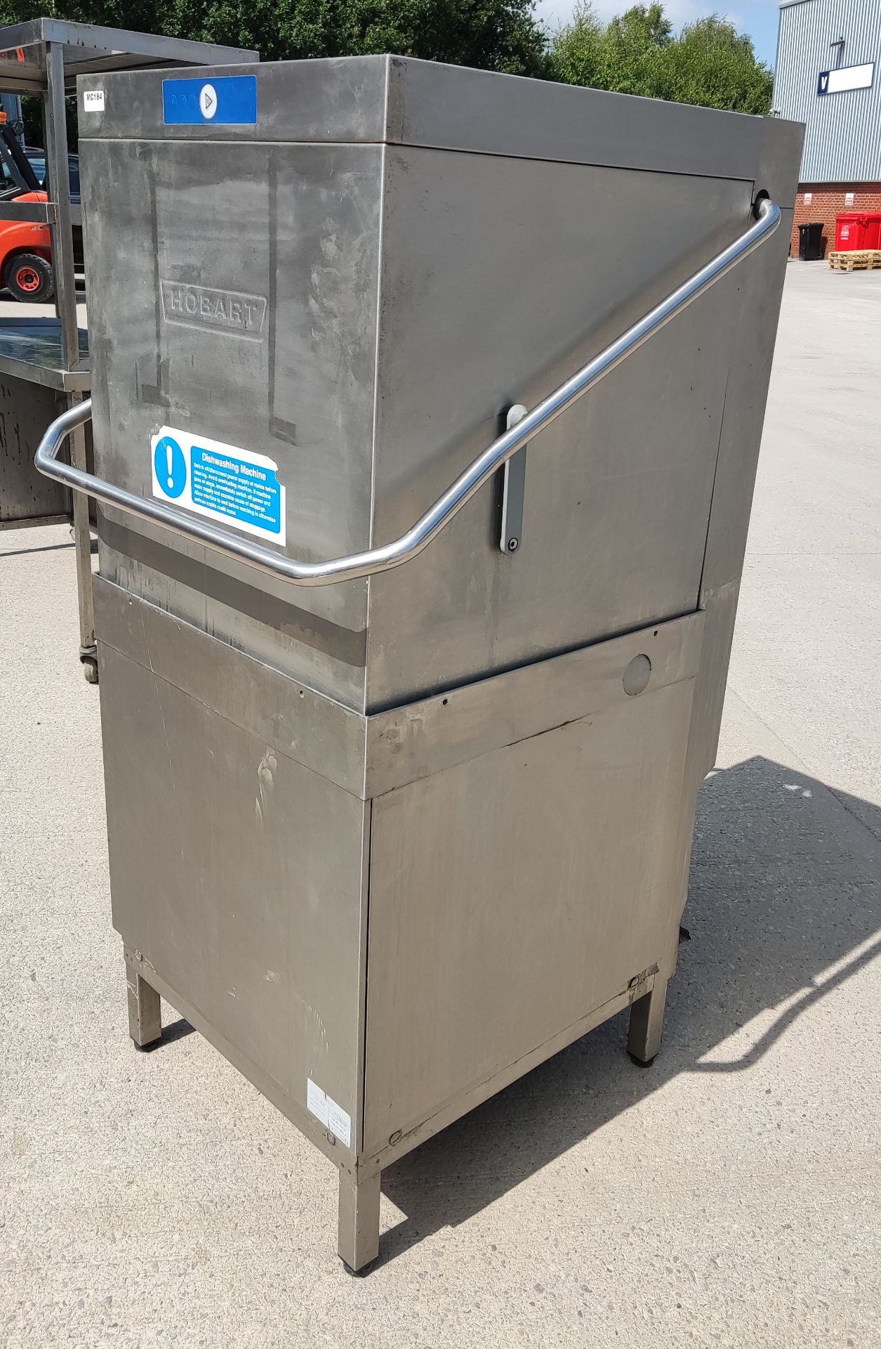 1 x Hobart AMXXRS-30 Commercial Pass Through Dishwasher - 3 Phase - Image 9 of 18