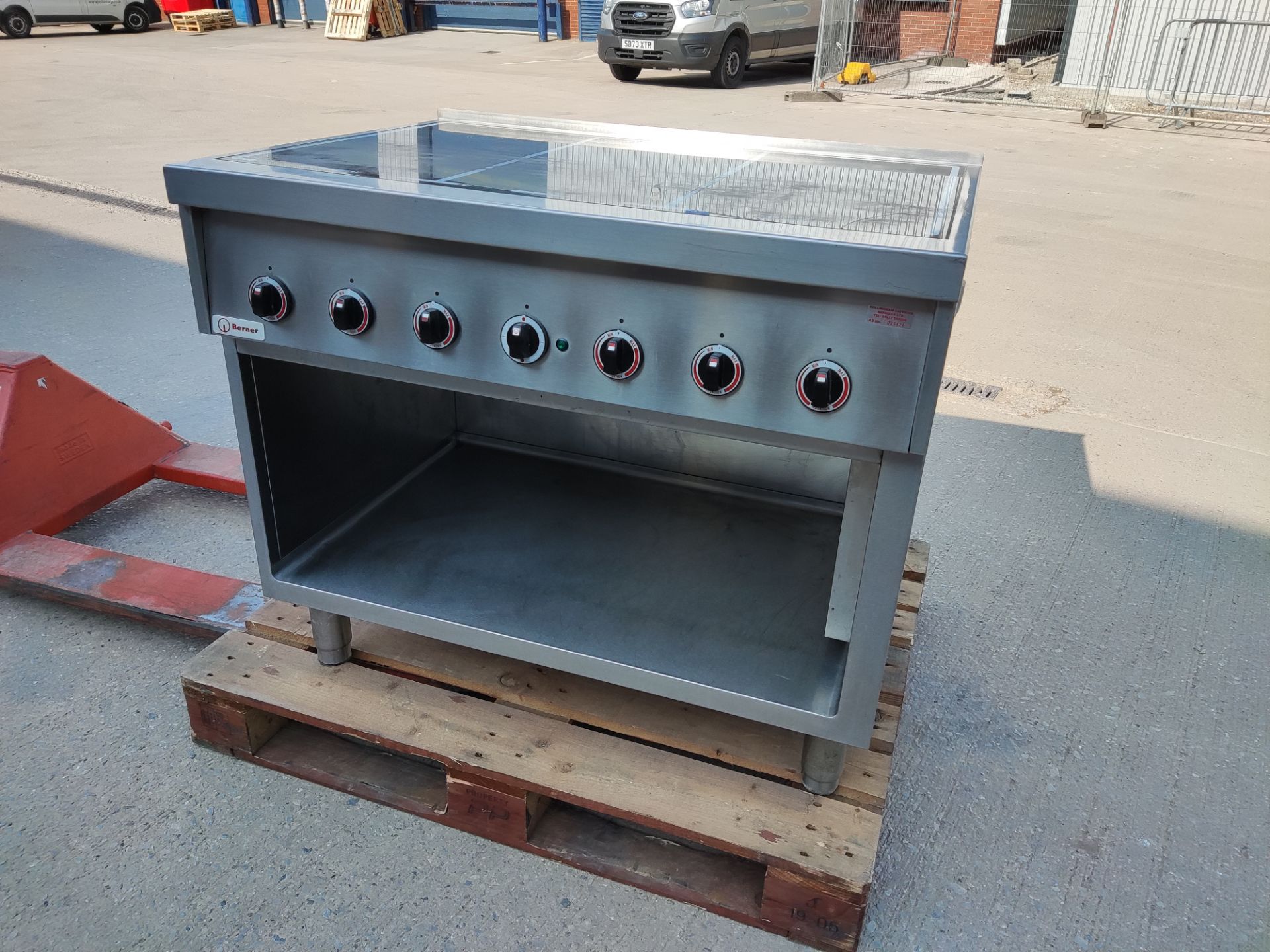 1 x Berner 6 Zone Commercial Induction Cooker with Open Base - 3 Phase - BIH6KTDF30 - RRP £12,500! - Image 14 of 19