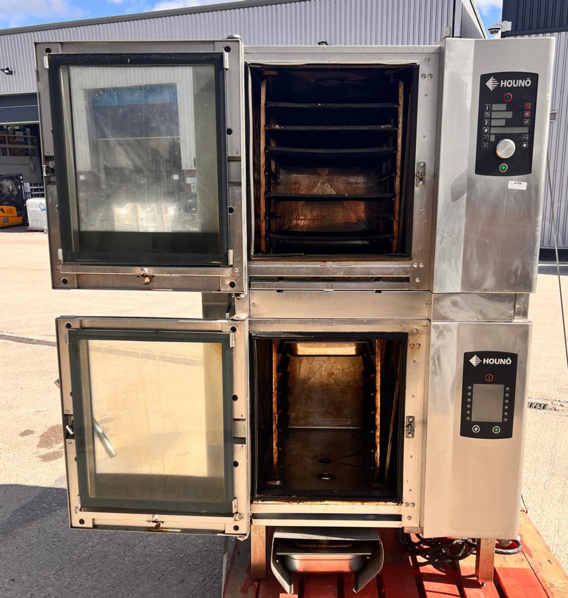 Houno Double Stacked Commercial Catering Ovens - Includes 1 x Houno C 1.06 and 1 x Houno CPE 1.06 - Image 4 of 25