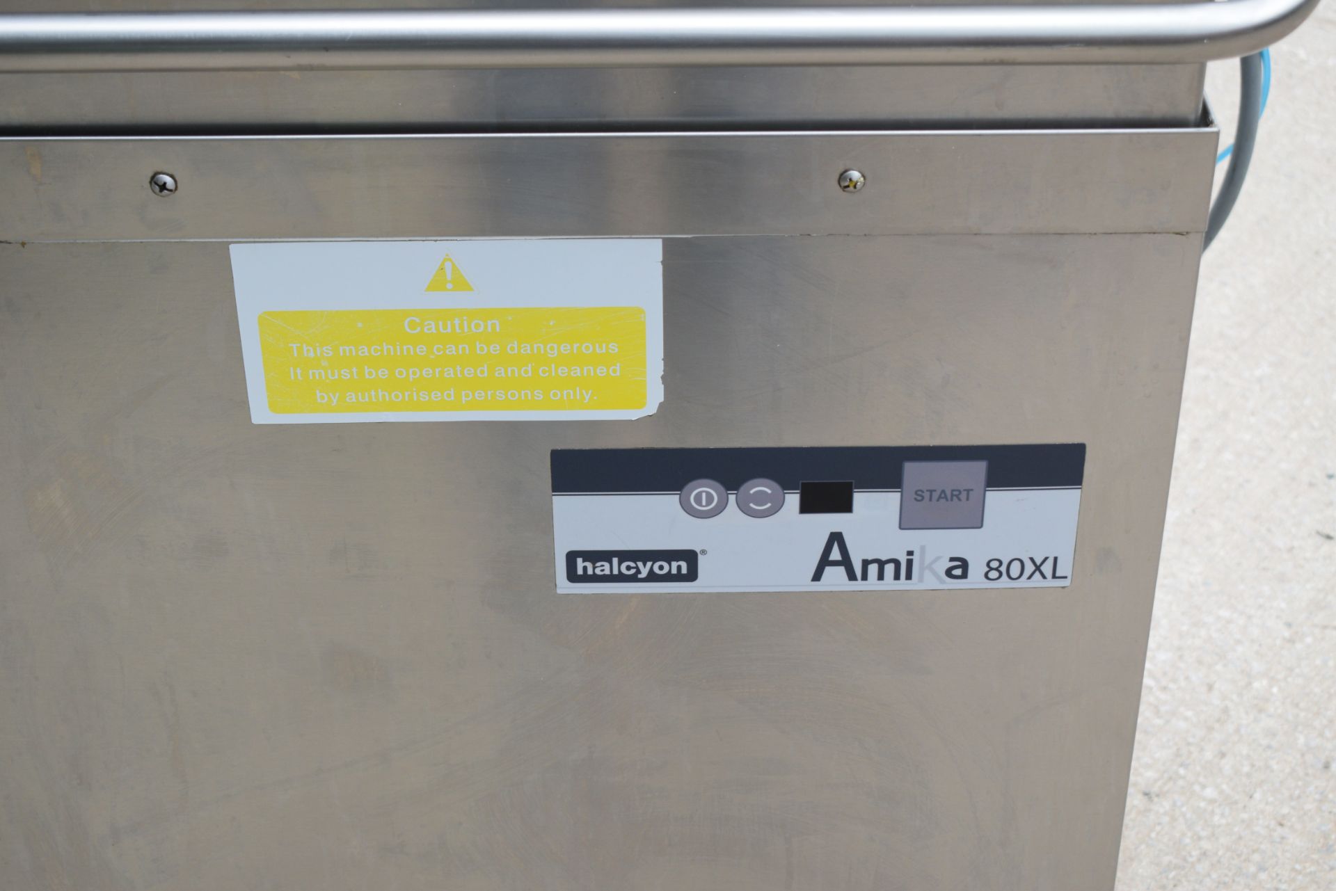 1 x Halcyon Amika 80XL Passthrough Commercial Dishwasher - Image 7 of 9