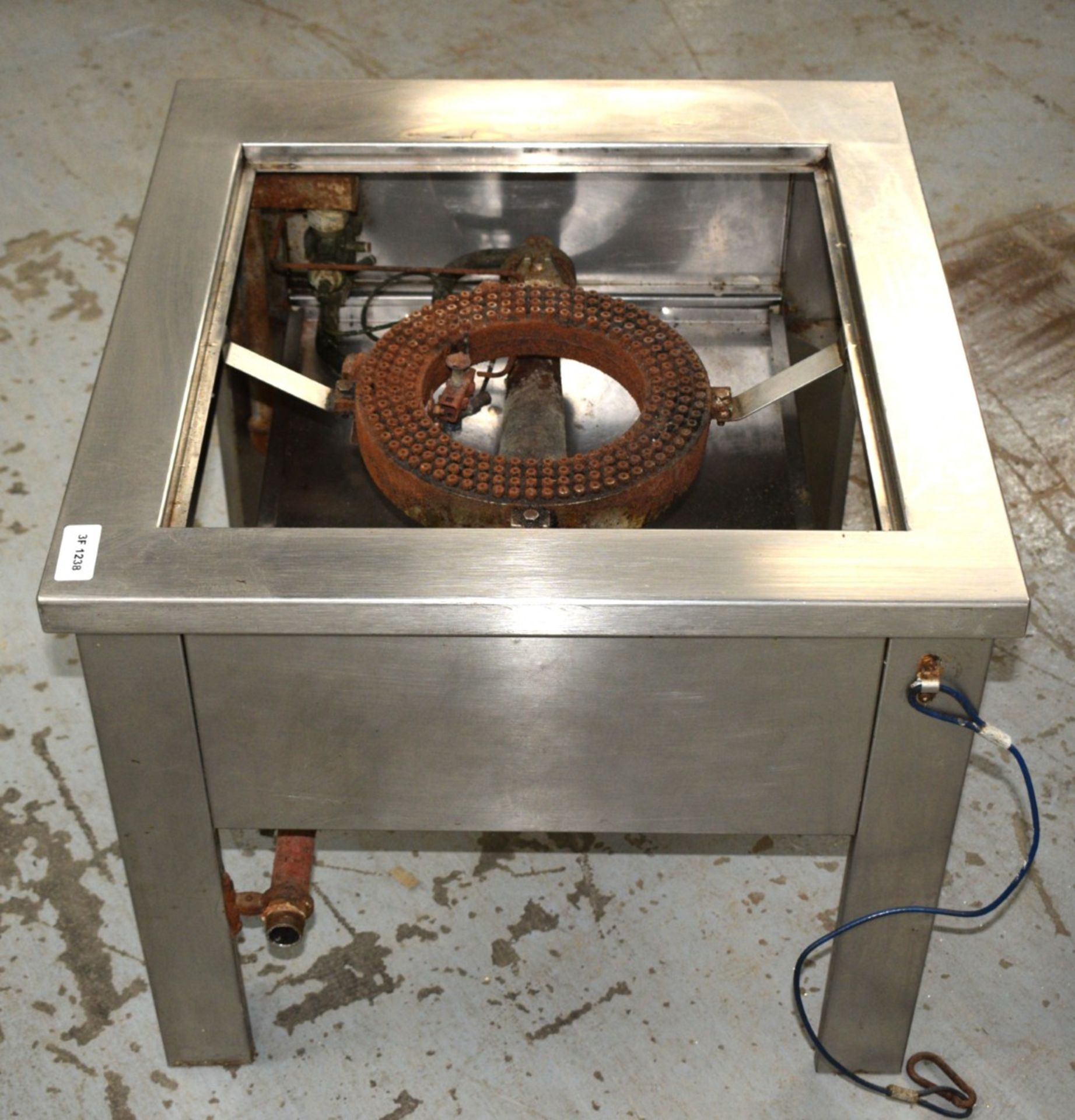 1 x Olis Stock Pot Gas Burner - Model FDGV-50-CE - RRP £2,700 - Dimensions: H50 x W59 x D63 cms - Image 5 of 9